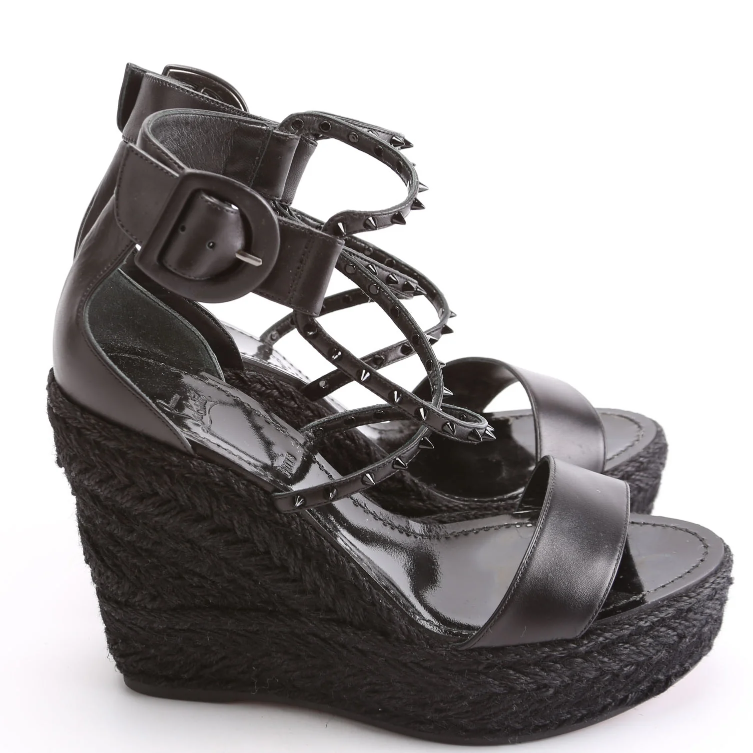 Chocazeppa Spikes 120 Wedges Size 38 Black - Image 3