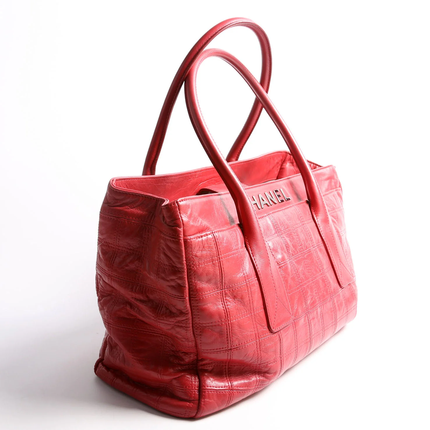 Chocolate Bar Tote Large 11M Red - Image 3