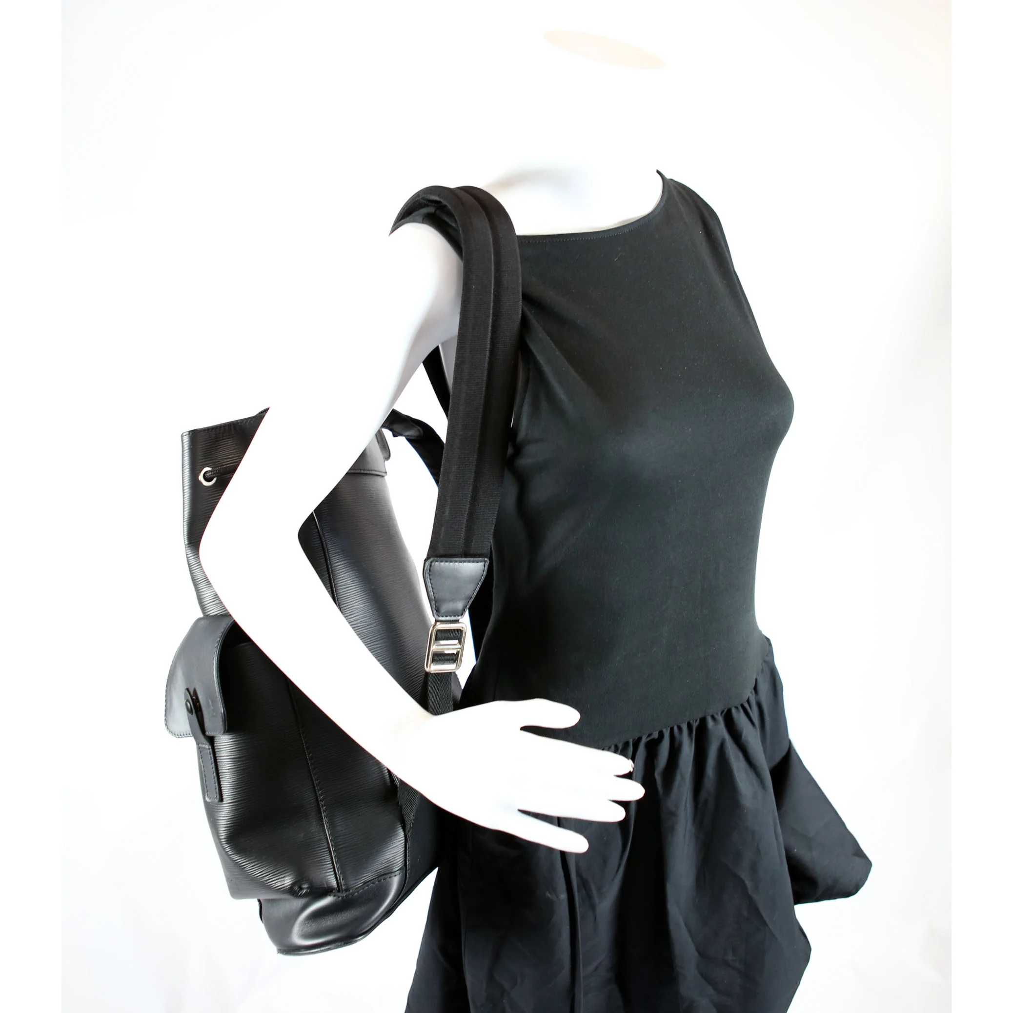 Christopher PM Backpack Epi Black - Image 14
