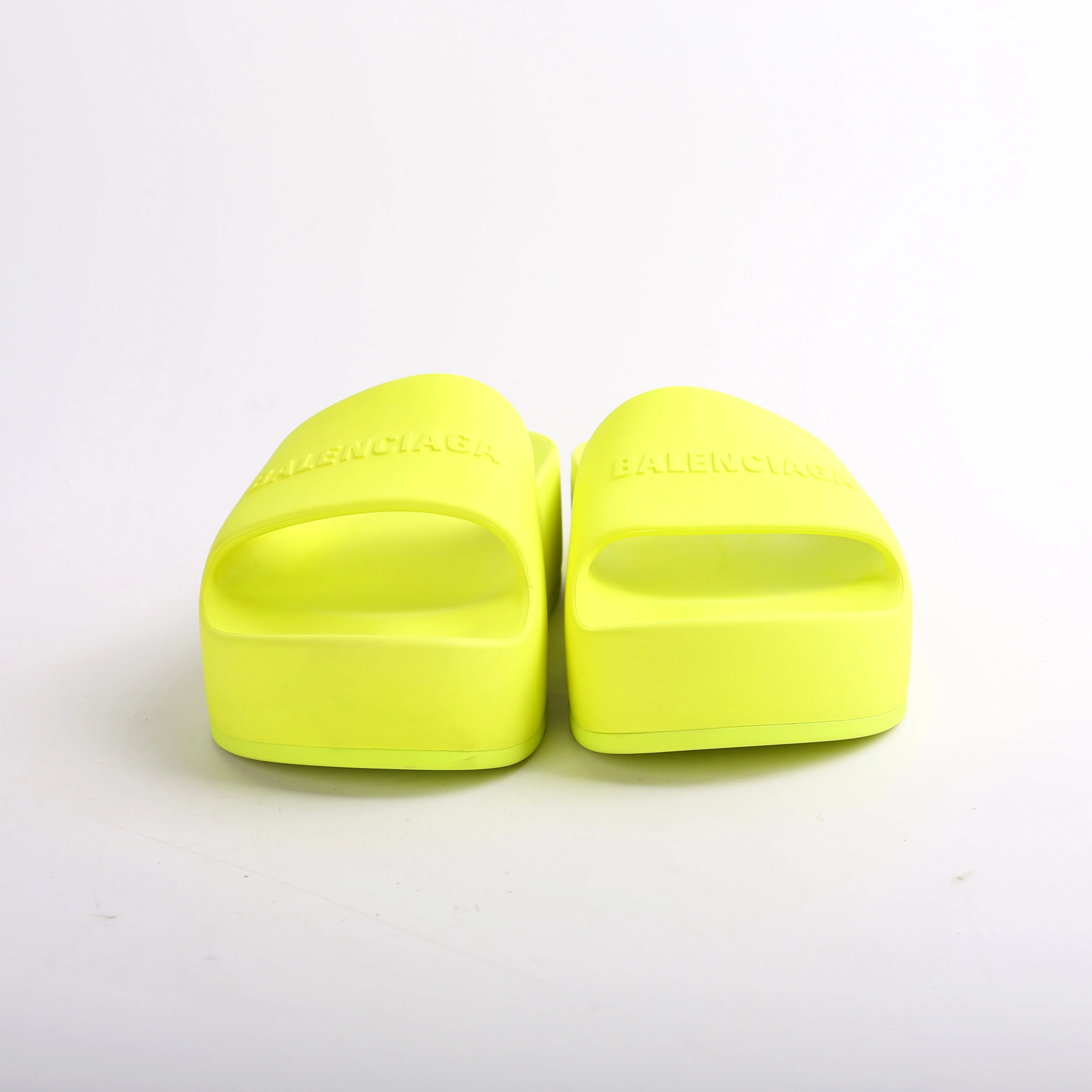 Chunky Rubber Platform Slides Size 36 - Image 2