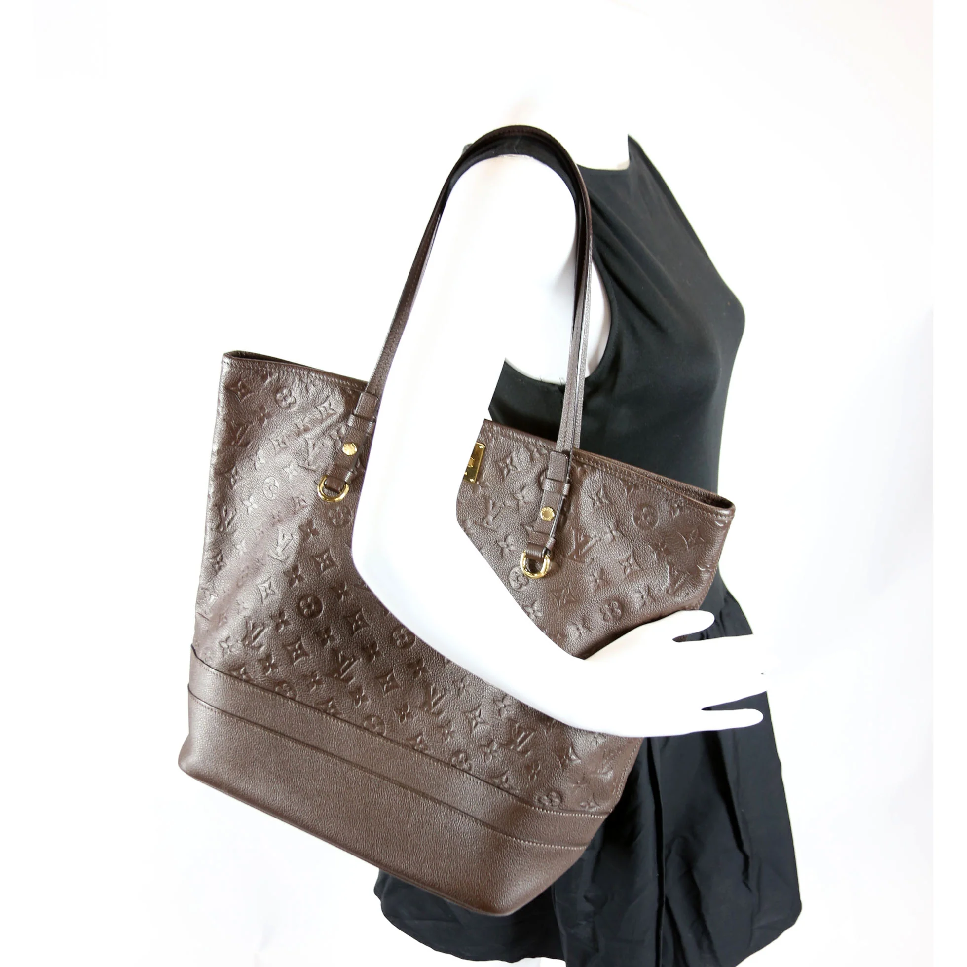 Citadine W/Pouch GM Empreinte Brown - Image 14