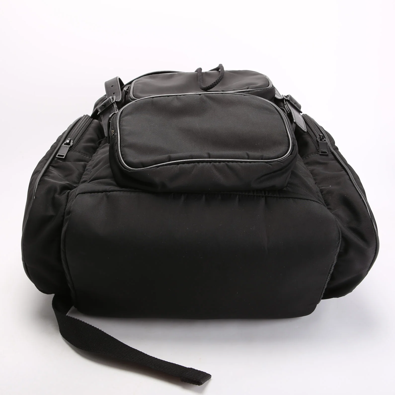 City Multi-Pocket Nylon Backpack 437110 Black - Image 4