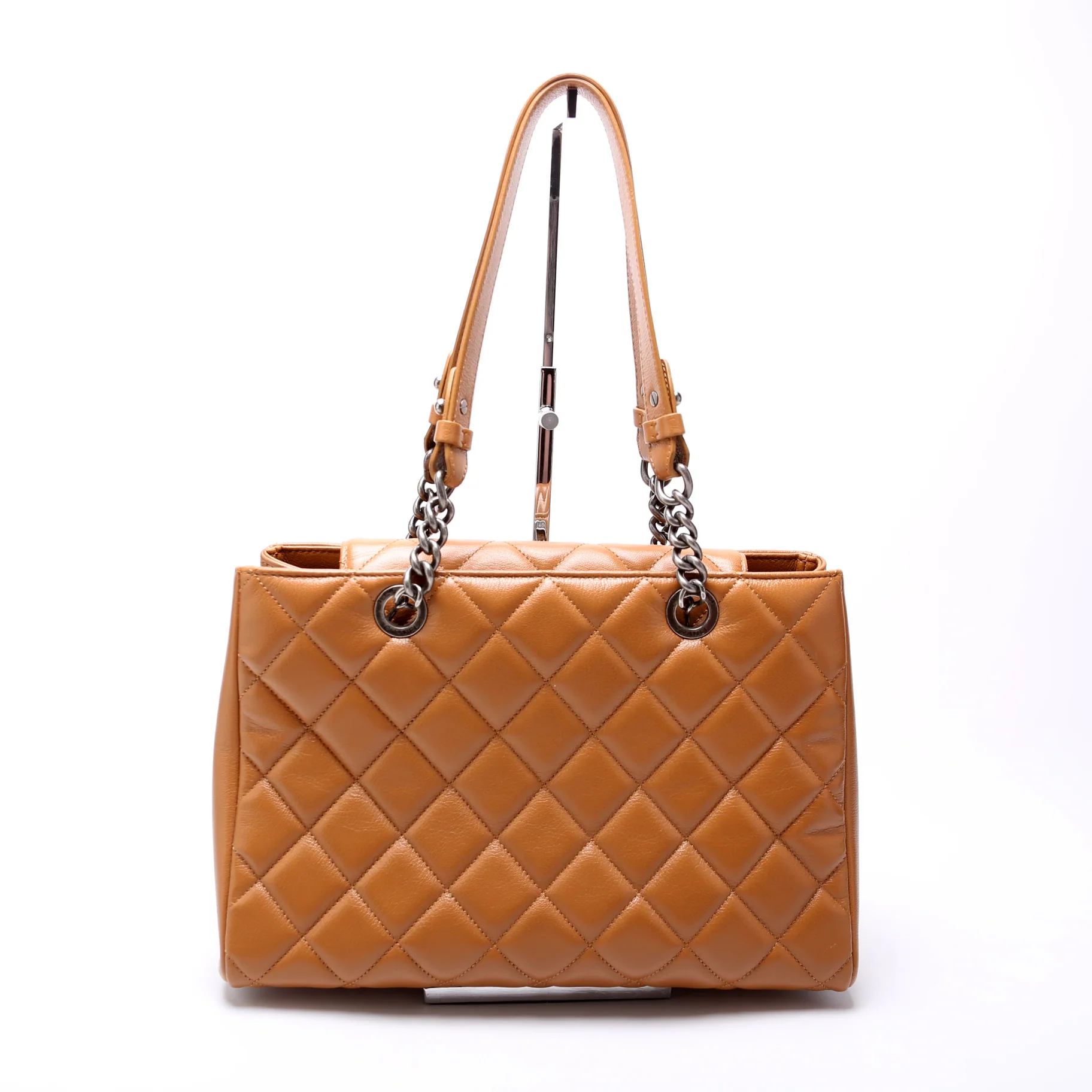 City Rock Shopping Tote Quilted Goatskin 21M - Image 3