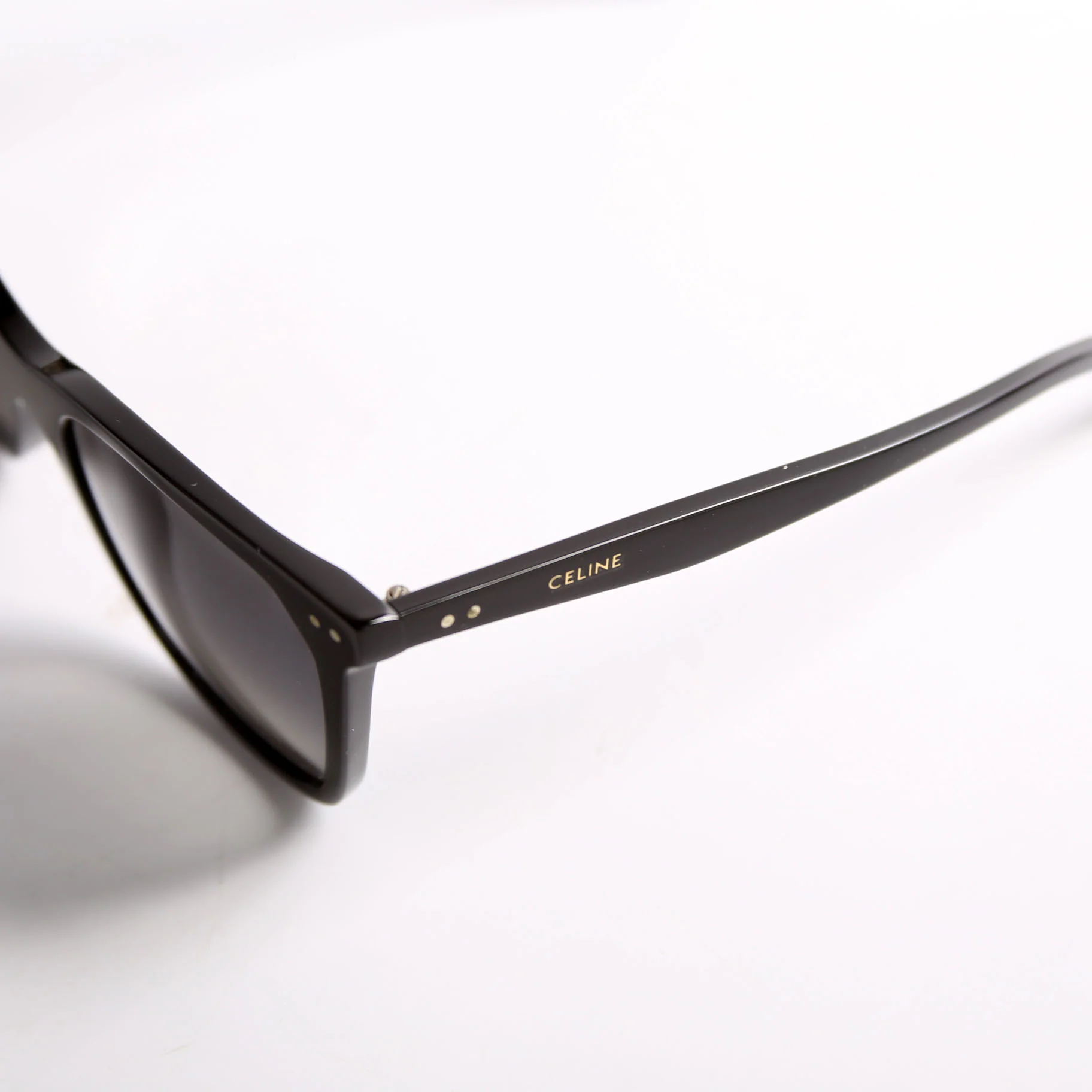 CL401341 Acetate Cat Eye Sunglasses Black