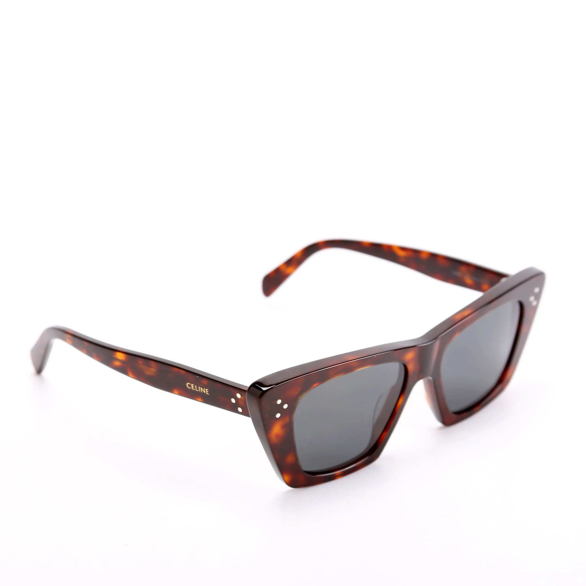 CL401871 Havana Cat Eye Sunglasses Brown - Image 2
