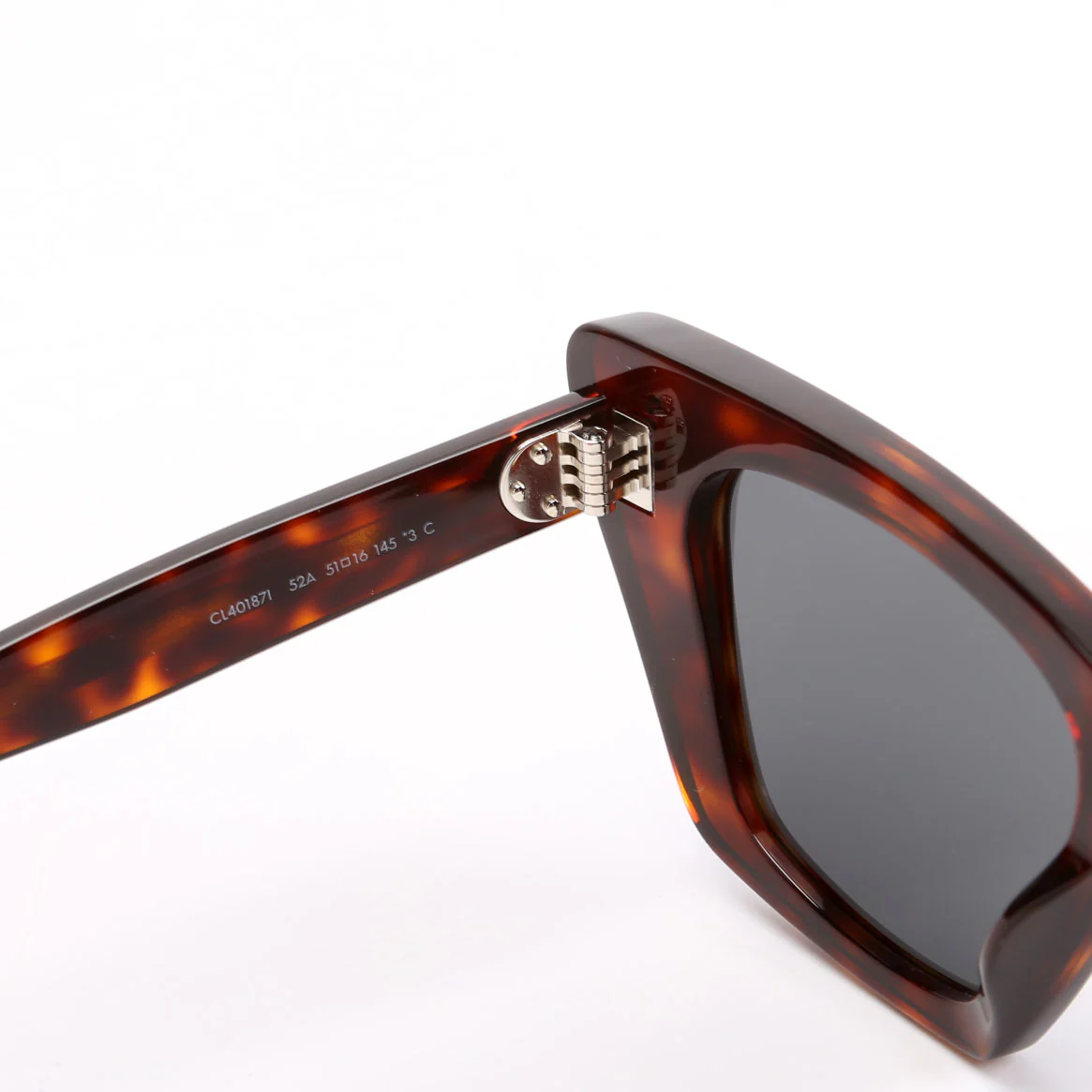 CL401871 Havana Cat Eye Sunglasses Brown - Image 3