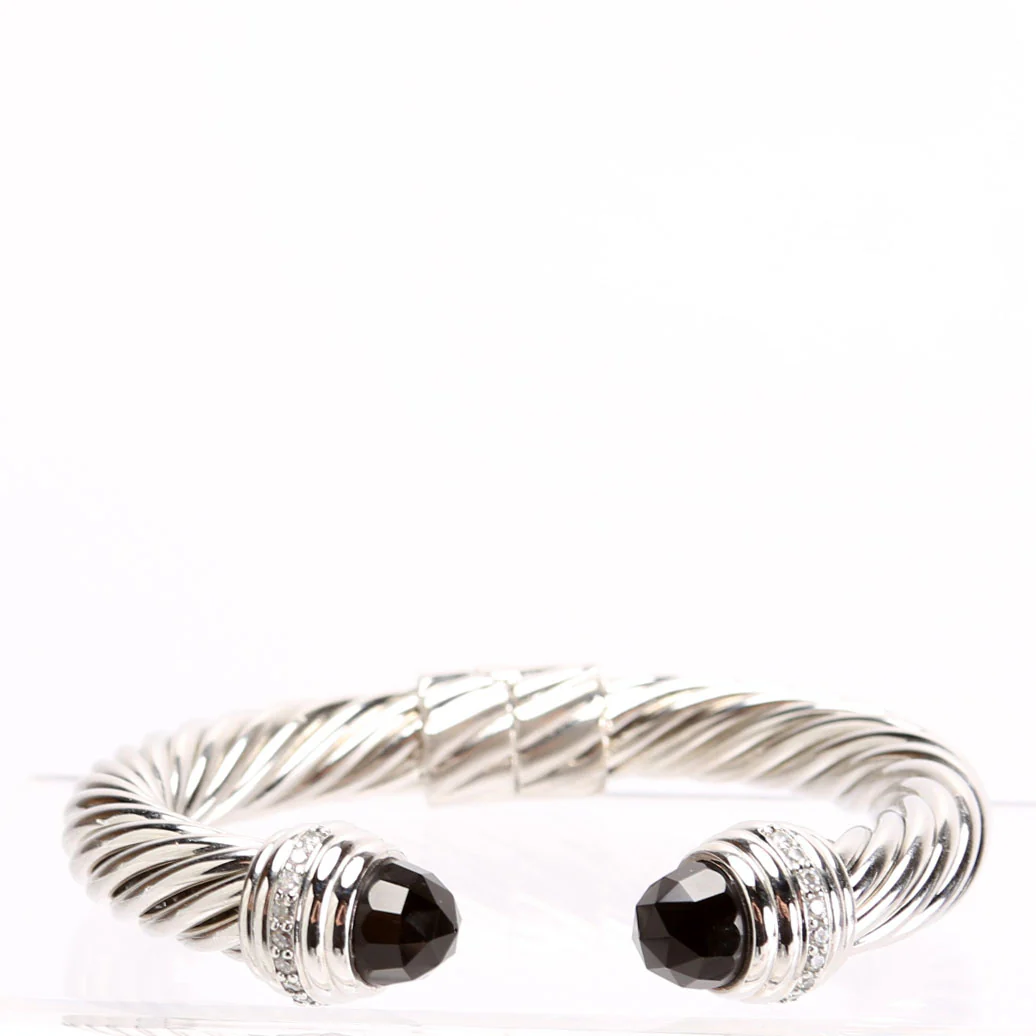 Classic Cable 10MM Onyx/Pave/925 - Image 3