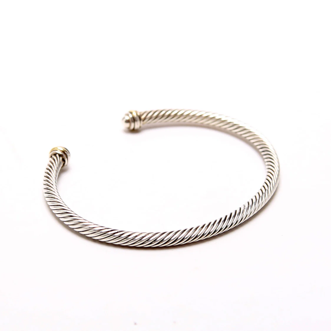 Classic Cable 4MM Bracelet 925/585 - Image 2