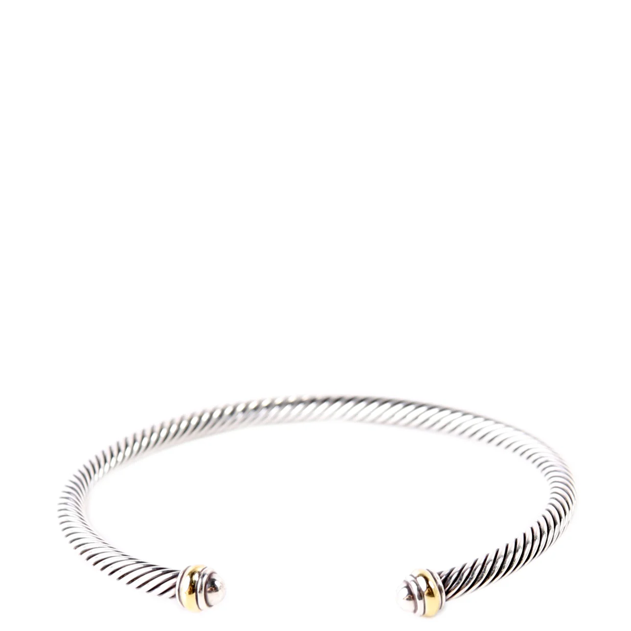 Classic Cable 4MM Bracelet 925/750