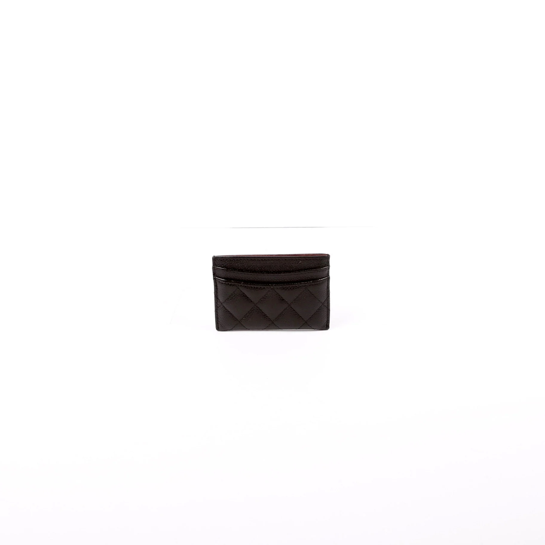 Classic Card Holder Caviar 23M Black - Image 2