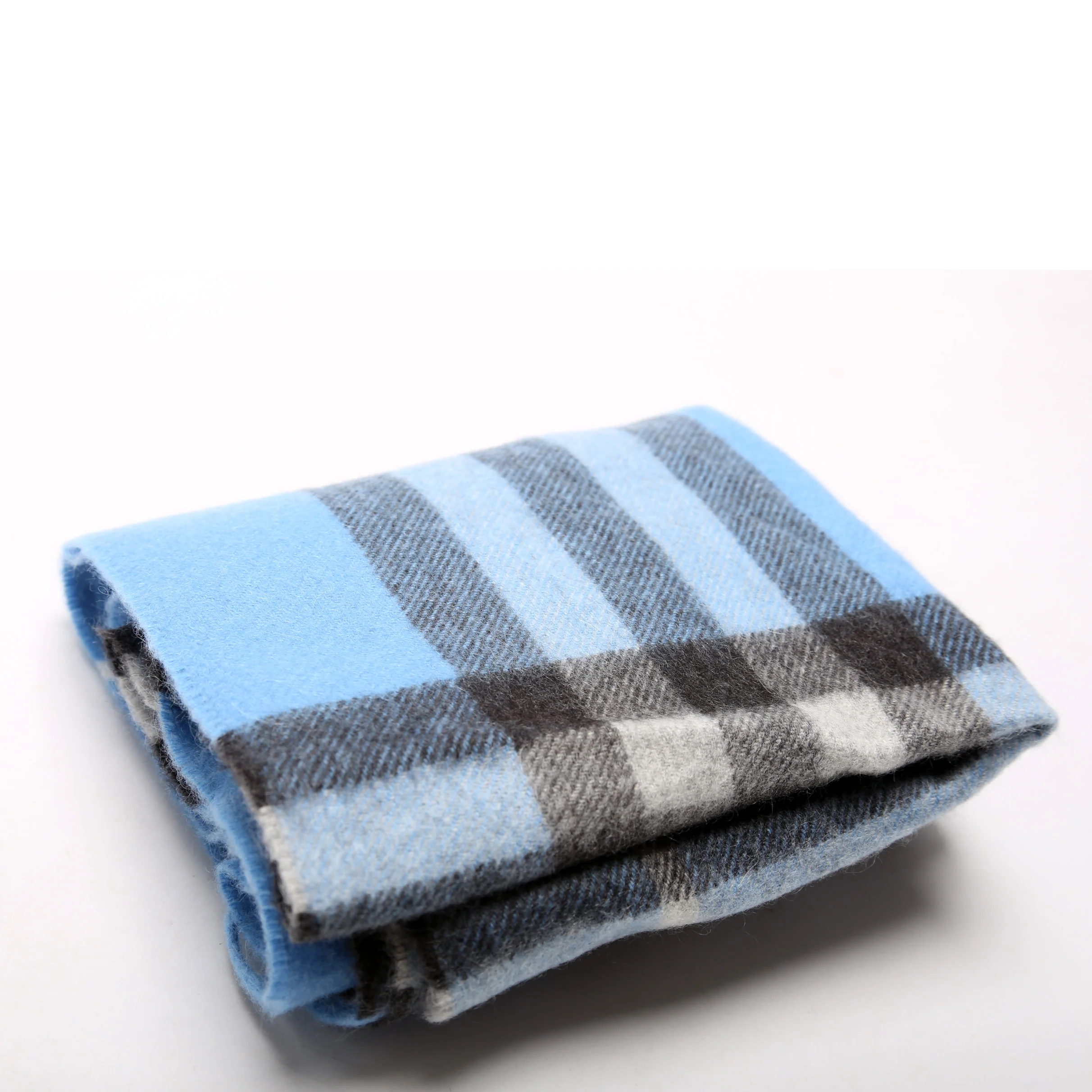 Classic Check Cashmere Scarf - Image 2