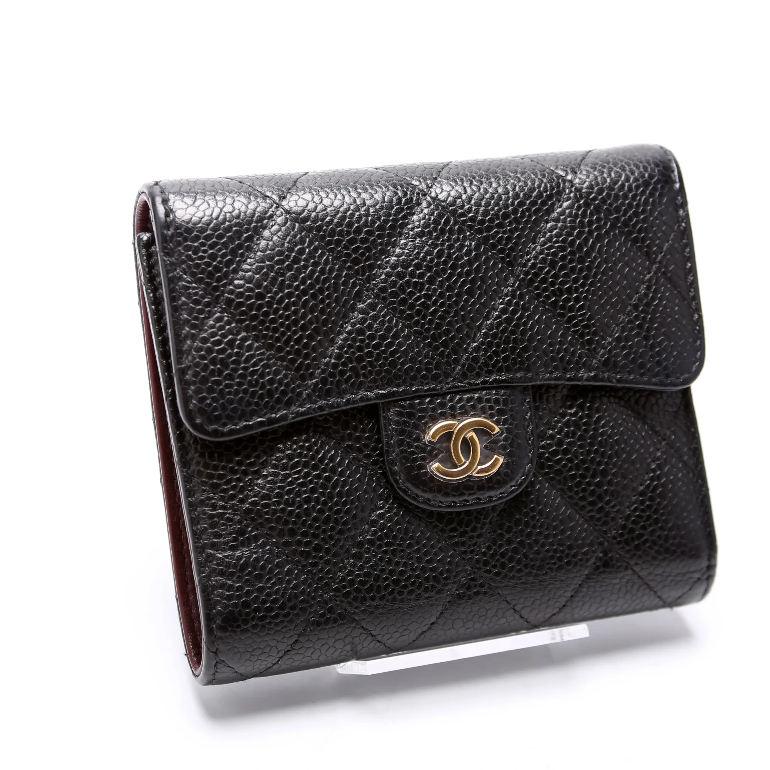 Classic Compact Flap Wallet Caviar 23M - Image 2