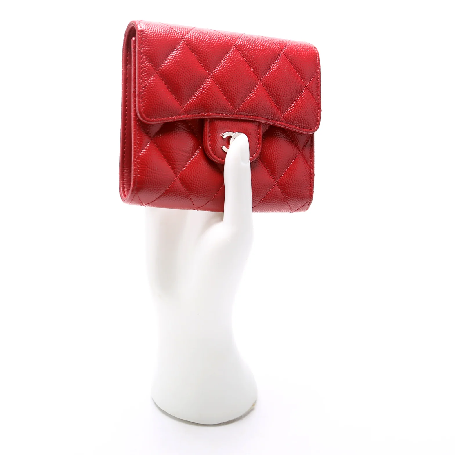 Classic Compact Flap Wallet Caviar 24m - Image 9