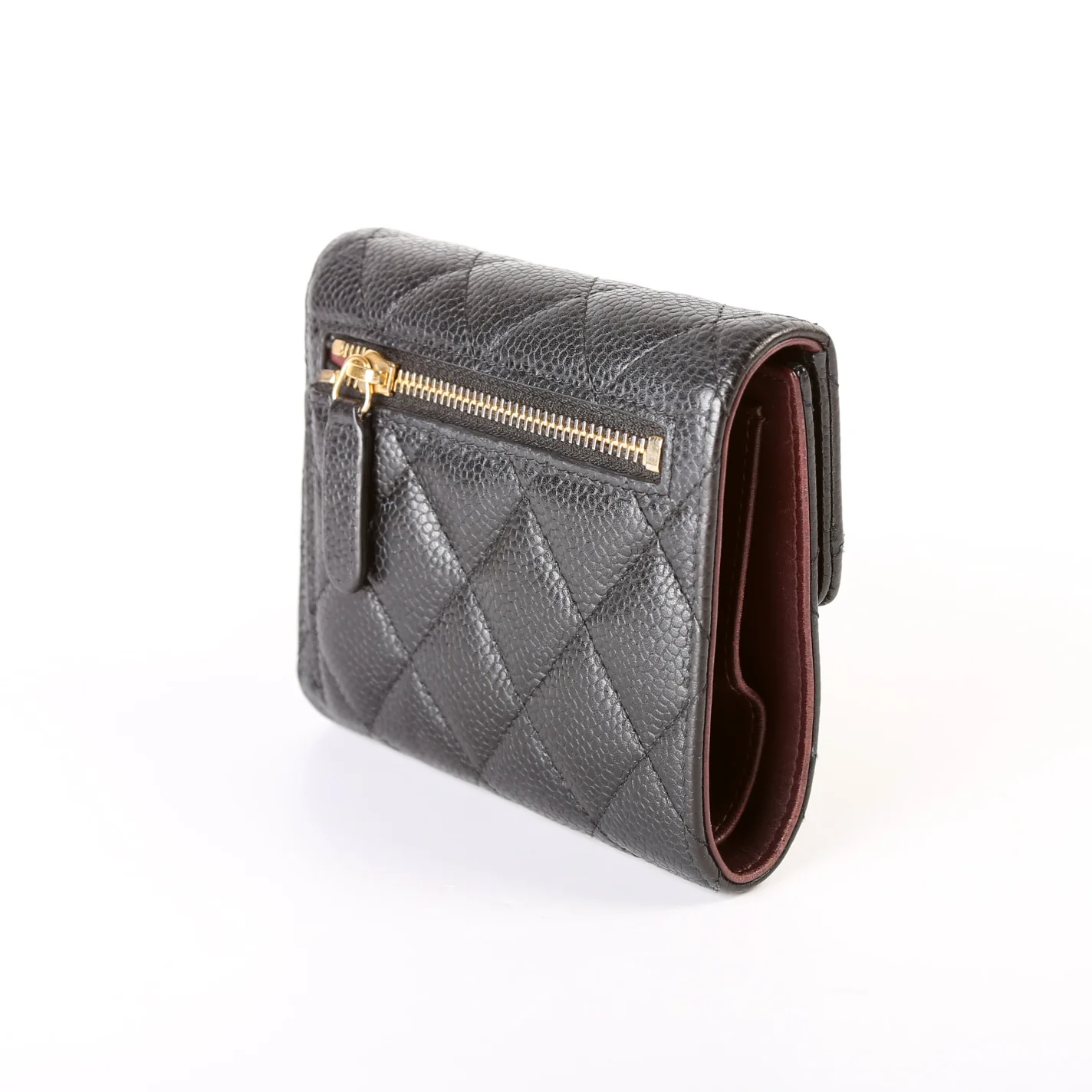 Classic Compact Flap Wallet Caviar 24m - Image 3