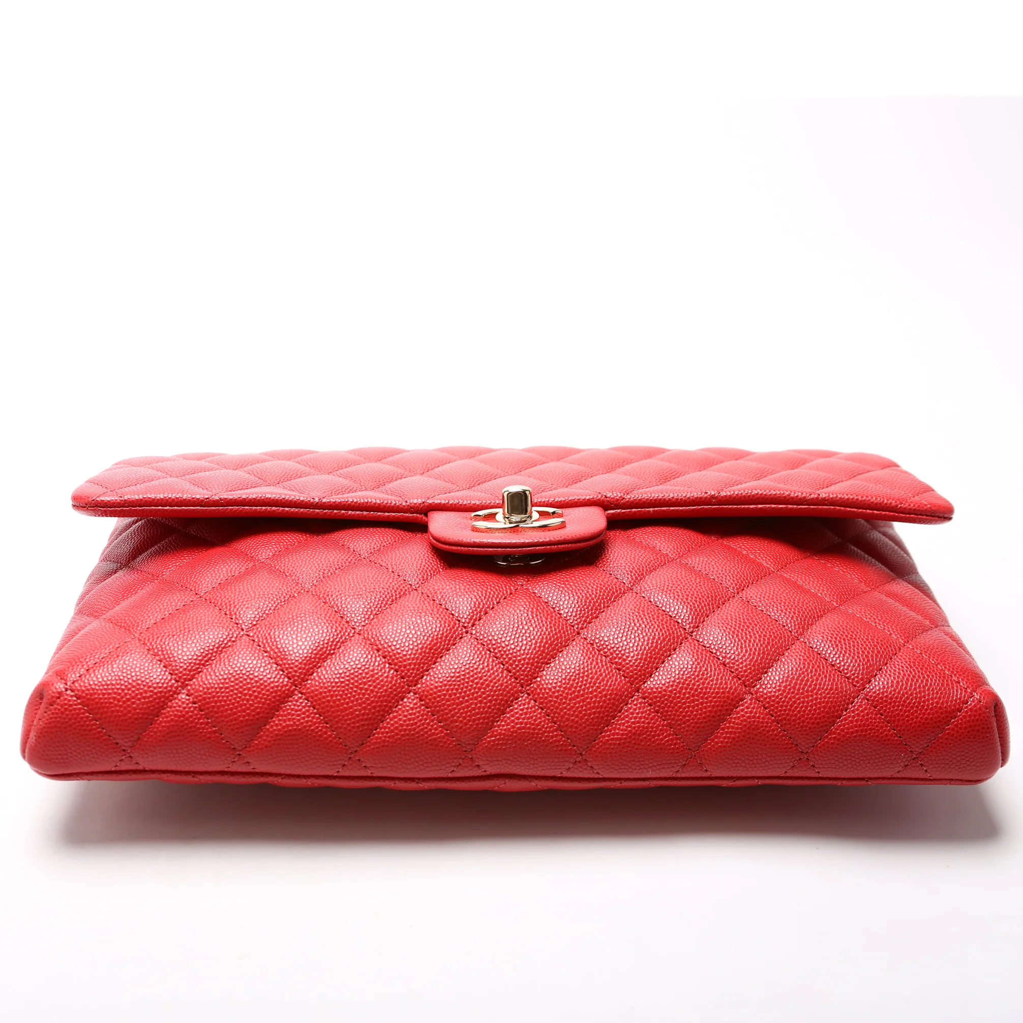 Classic Flap Clutch Caviar 28M - Image 4