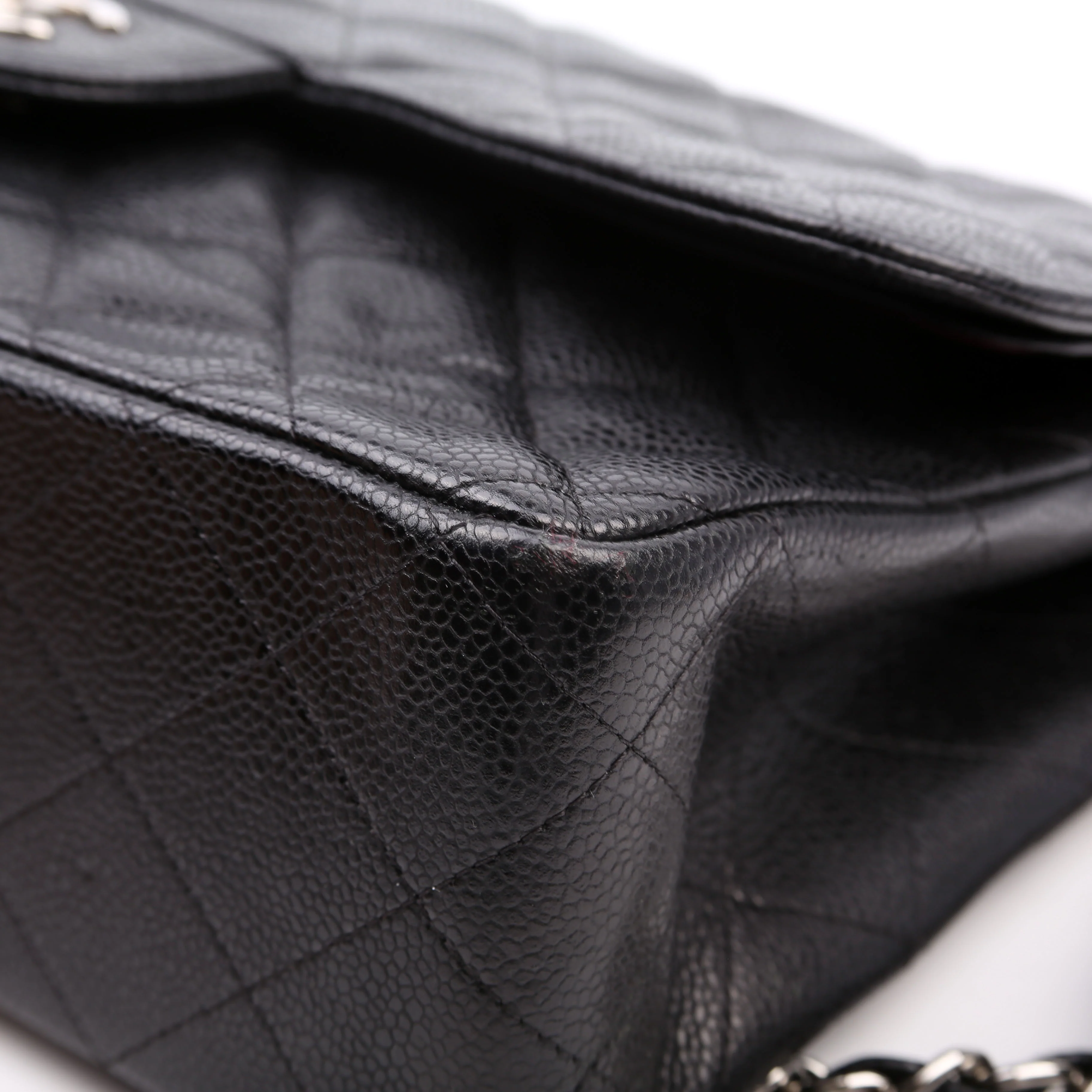 Classic Flap Jumbo Caviar 14-16M Black - Image 6