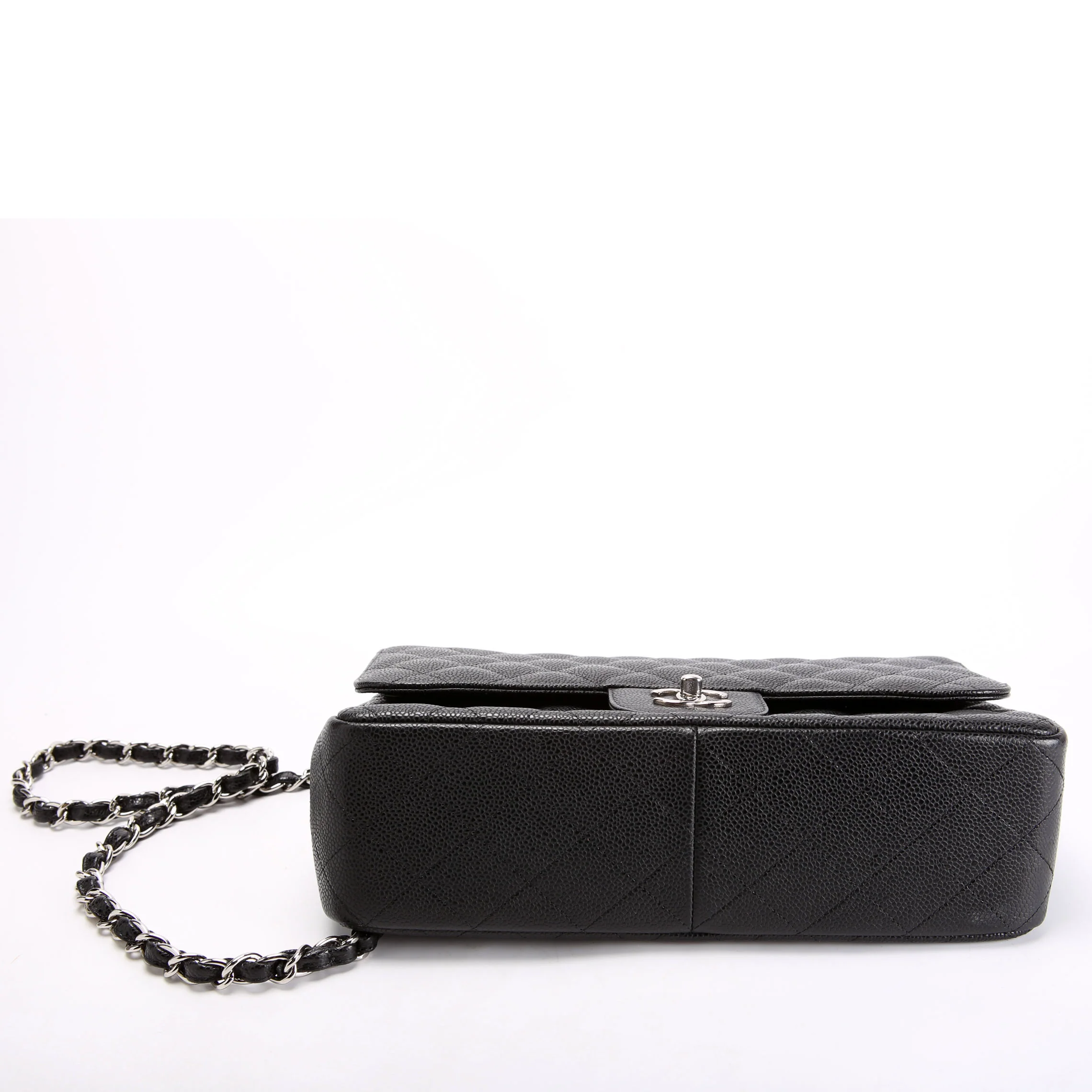 Classic Flap Jumbo Caviar 14-16M Black - Image 4