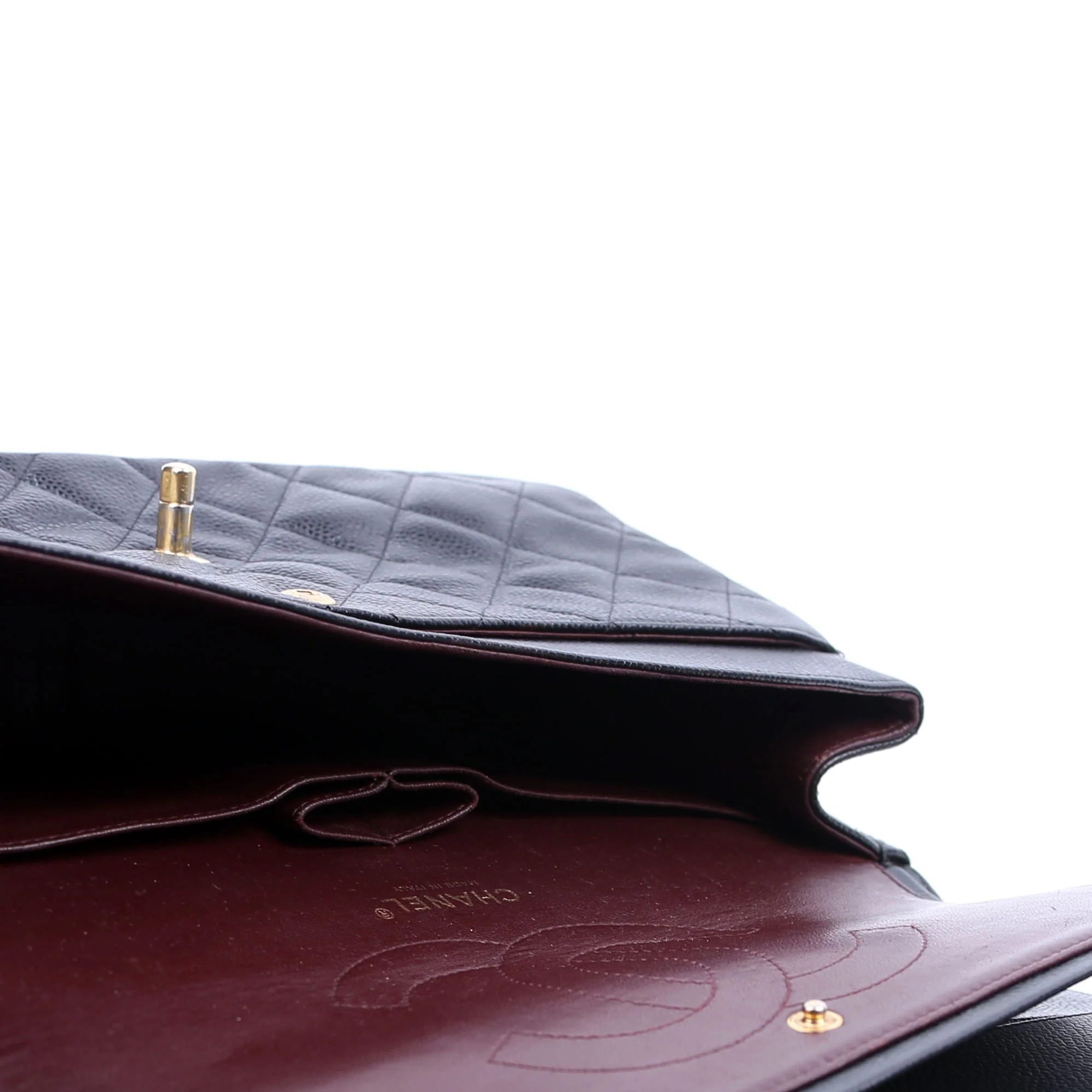 Classic Flap Jumbo Caviar 16M Black - Image 12
