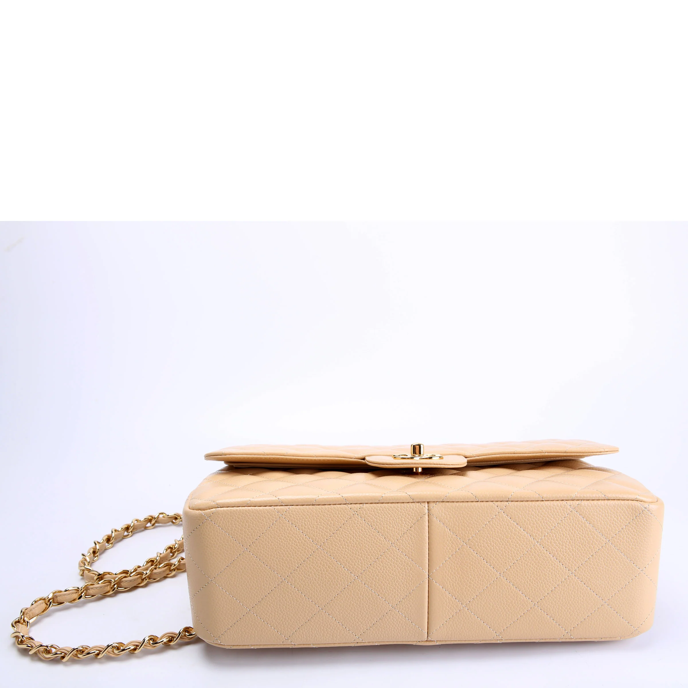 Classic Flap Jumbo Caviar 25-28M Nude - Image 4