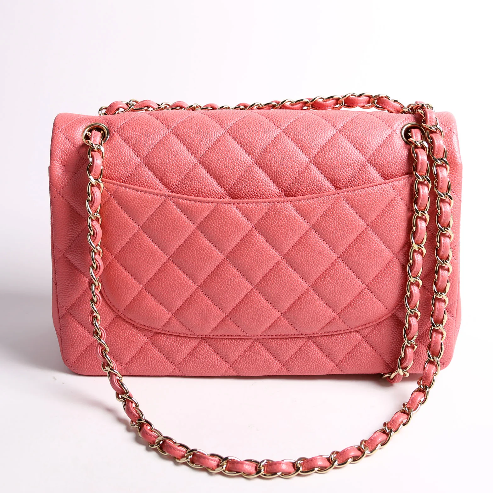 Classic Flap Jumbo Caviar 25-28M Pink - Image 3