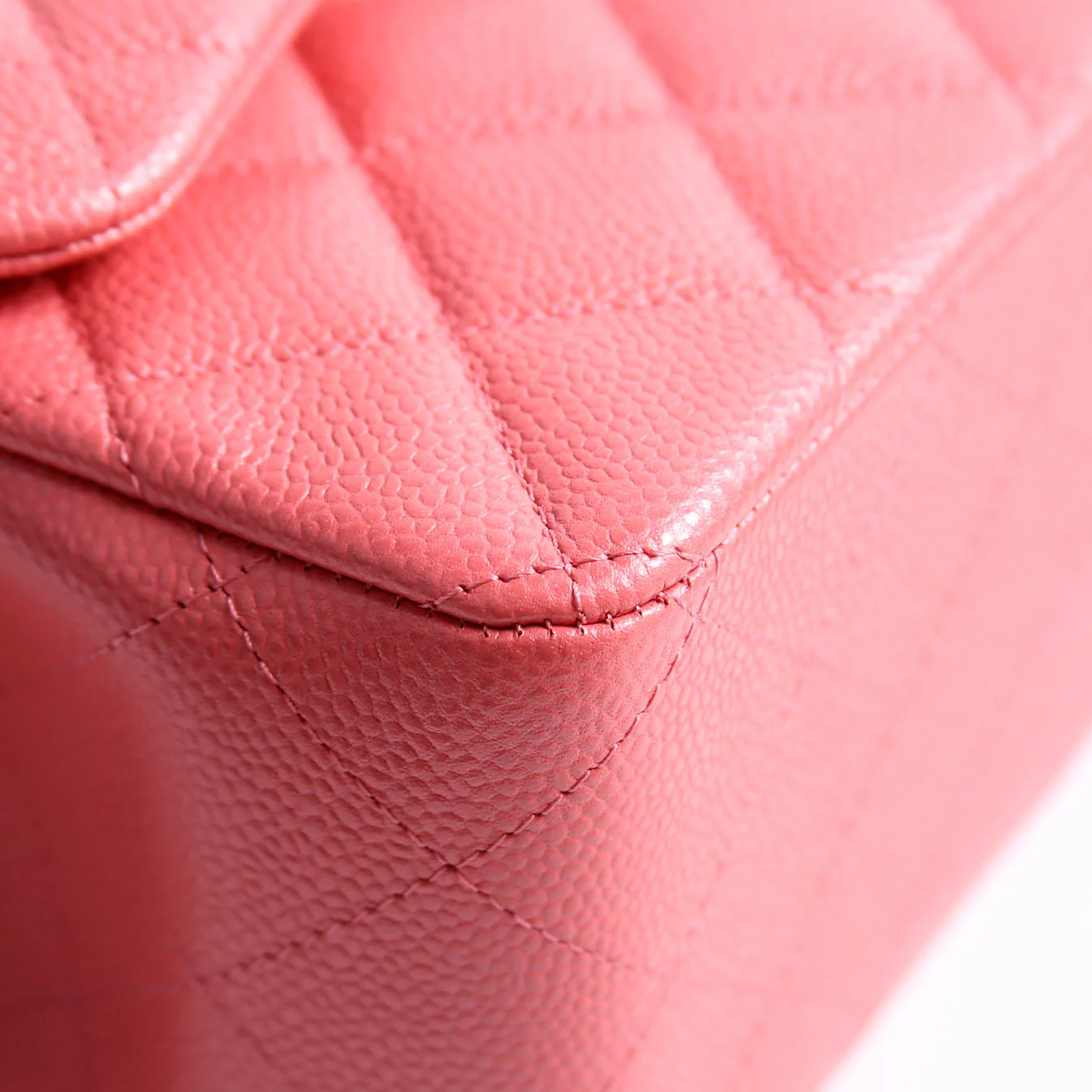 Classic Flap Jumbo Caviar 25-28M Pink - Image 5