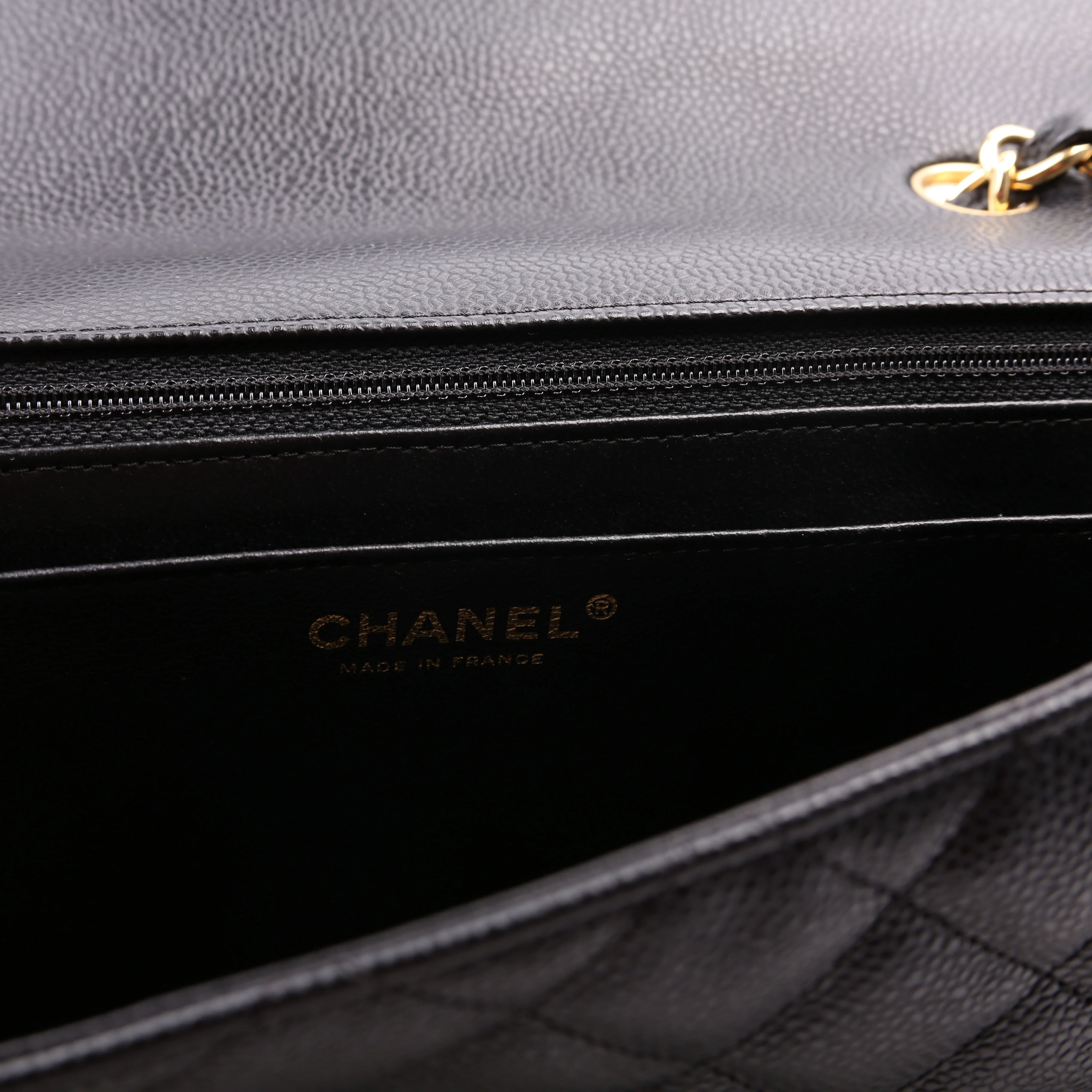 Classic Flap Jumbo Caviar Black - Image 10