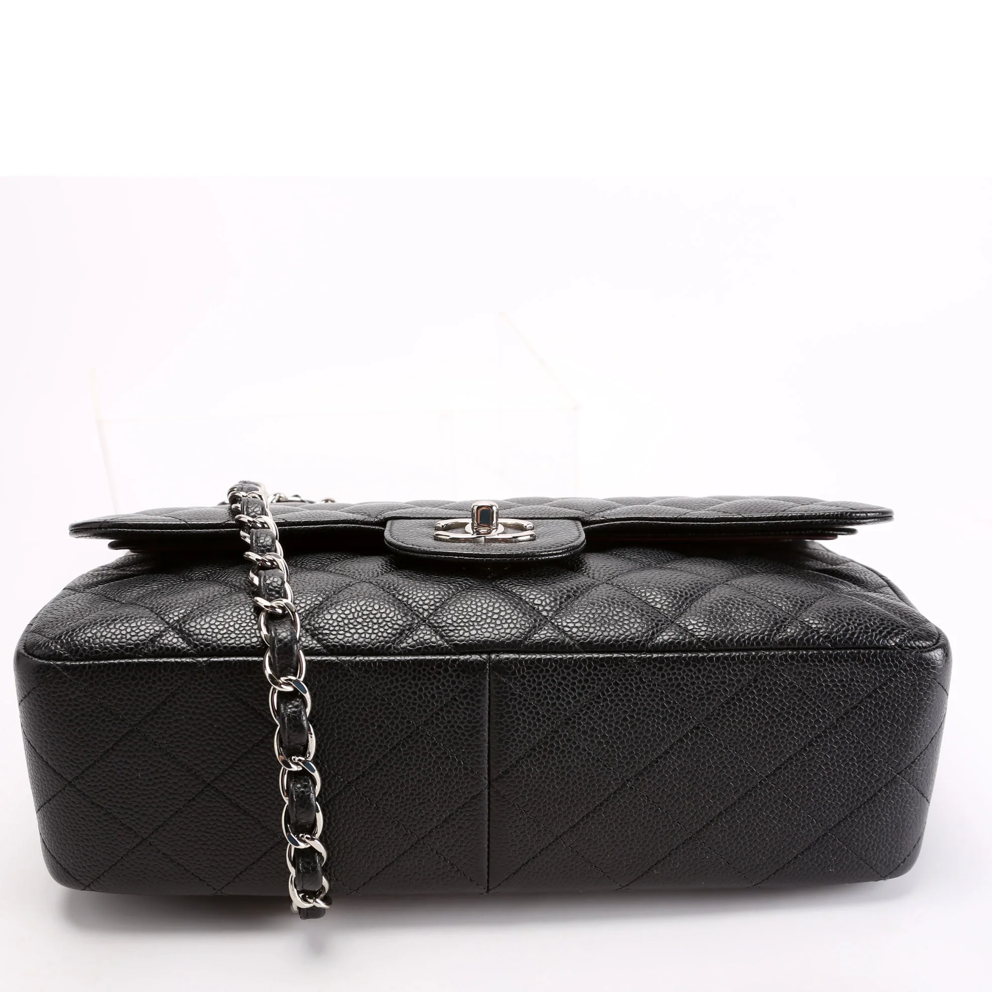 Classic Flap Jumbo Caviar Black/Silver - Image 4