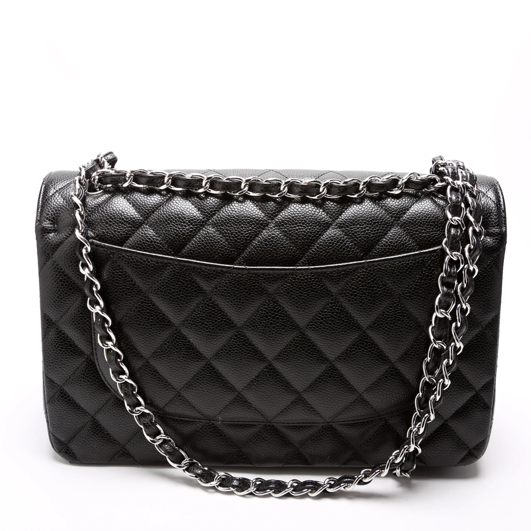 Classic Flap Jumbo Caviar RFID Black - Image 3