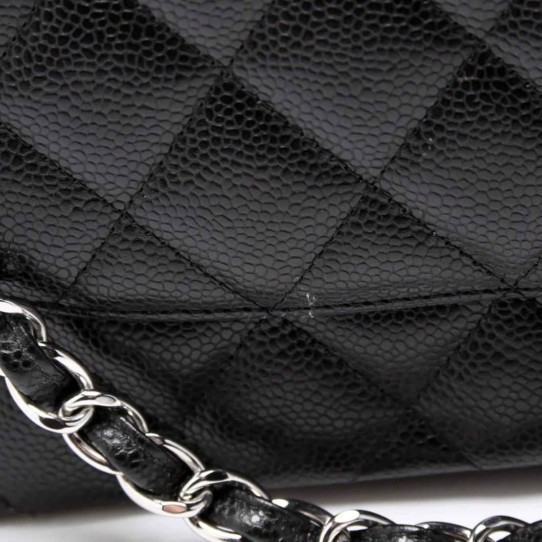 Classic Flap Jumbo Caviar RFID Black - Image 7