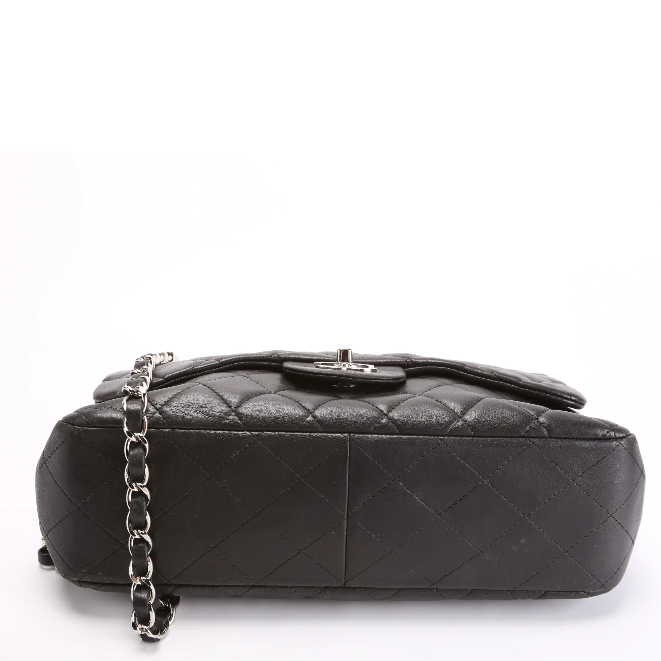 Classic Flap Jumbo Lambskin 10-13M Black - Image 4