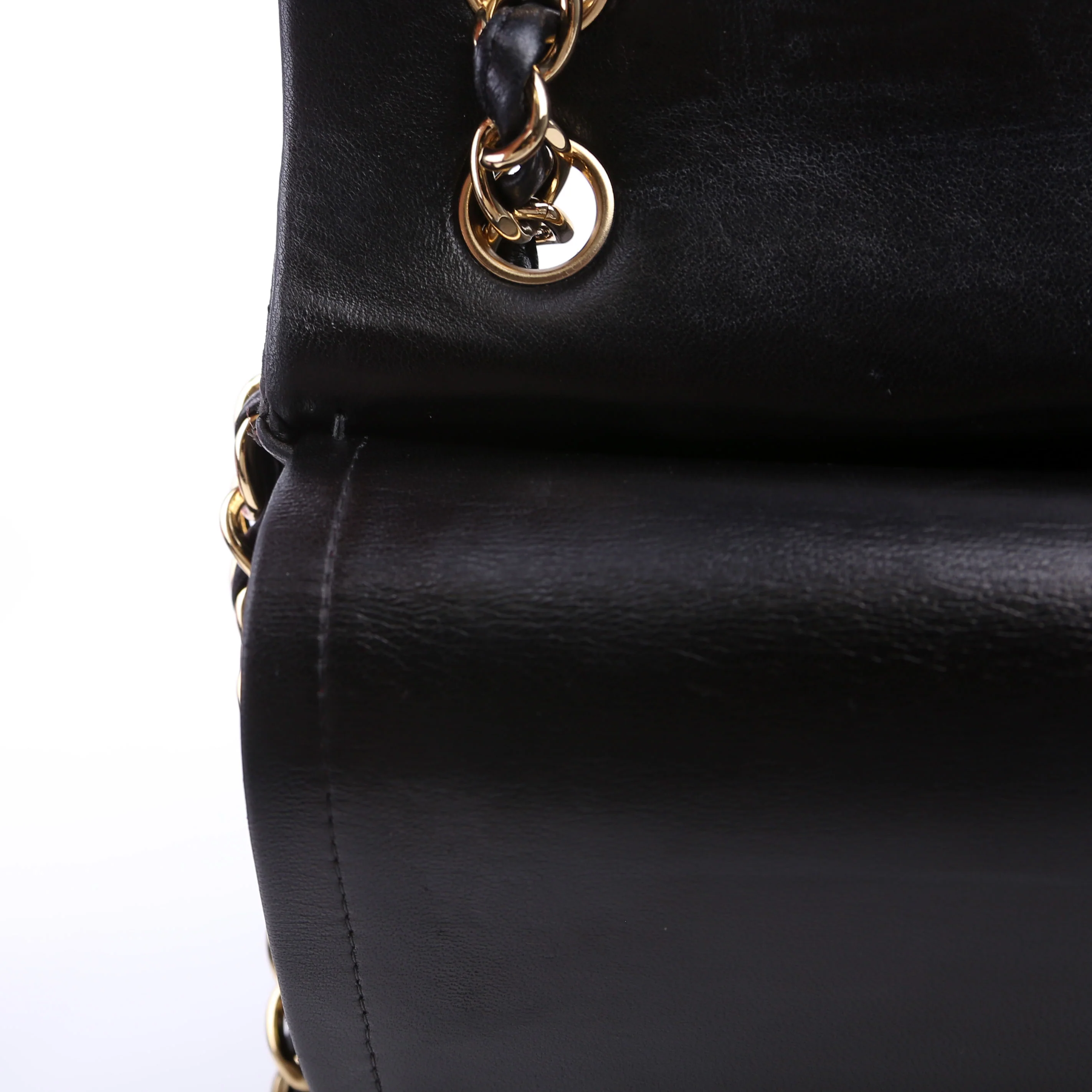 Classic Flap Jumbo Lambskin 14M Black - Image 15