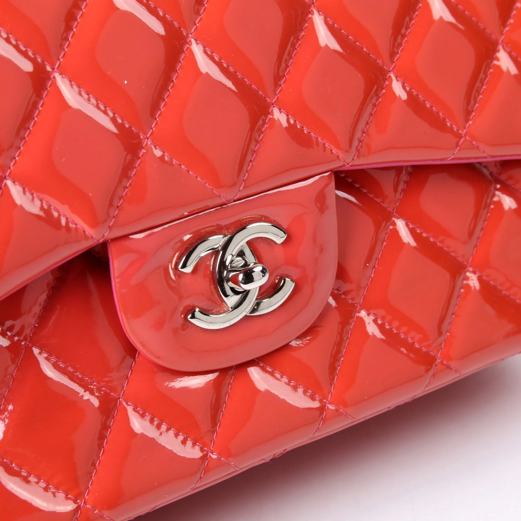 Classic Flap Jumbo Other 19M Red/Pink - Image 6