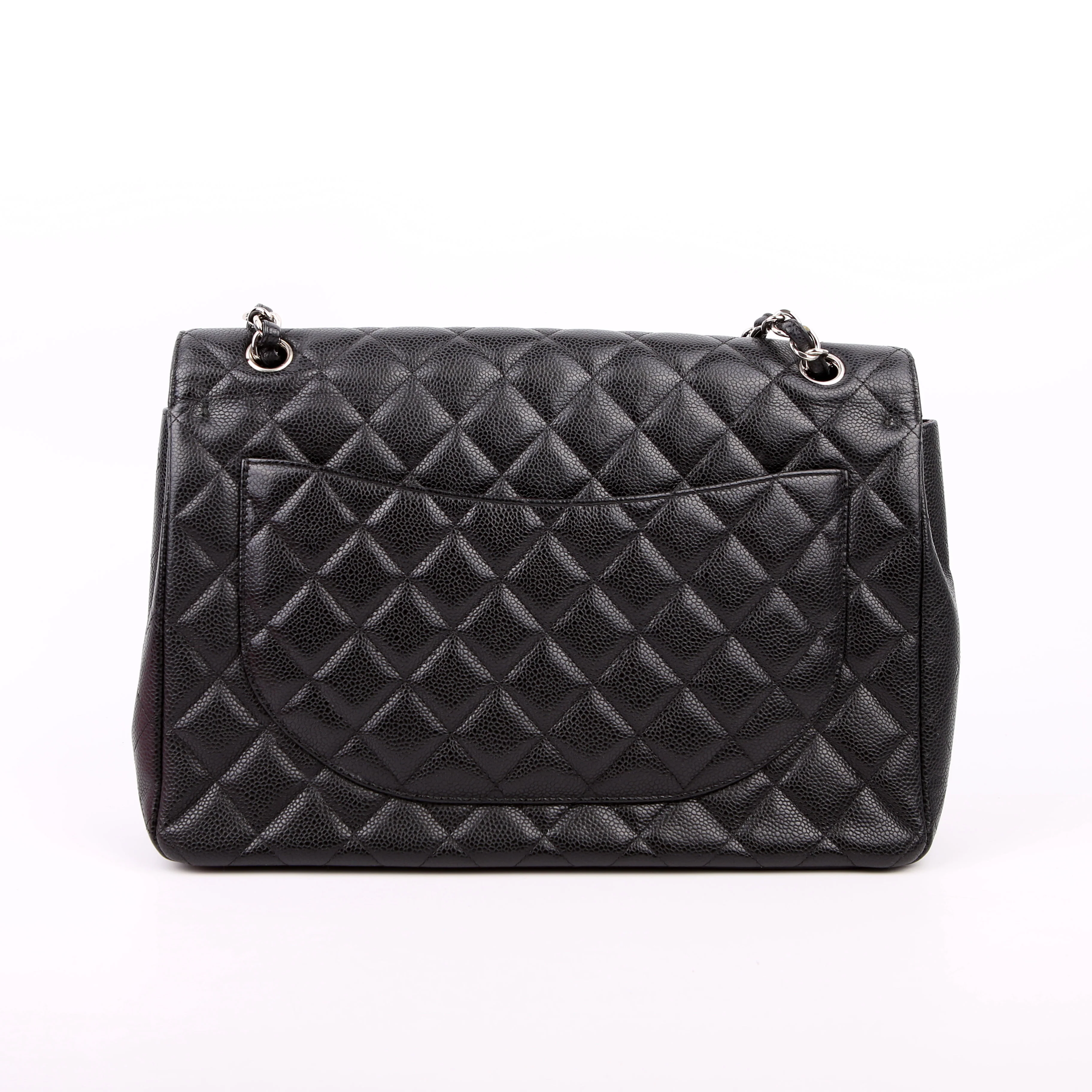Classic Flap Maxi Caviar 15M Black - Image 3