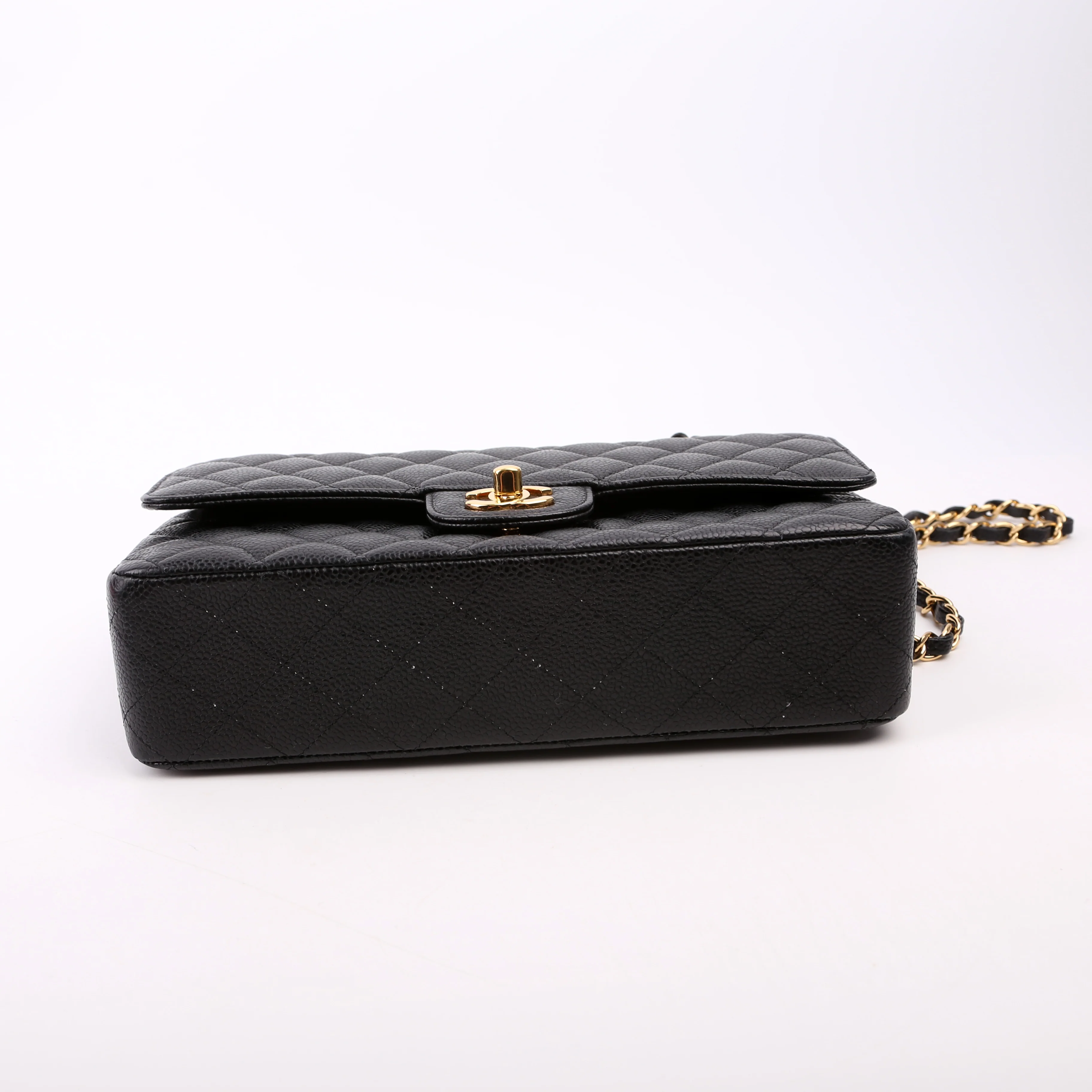 Classic Flap Medium Caviar 29M Black - Image 4