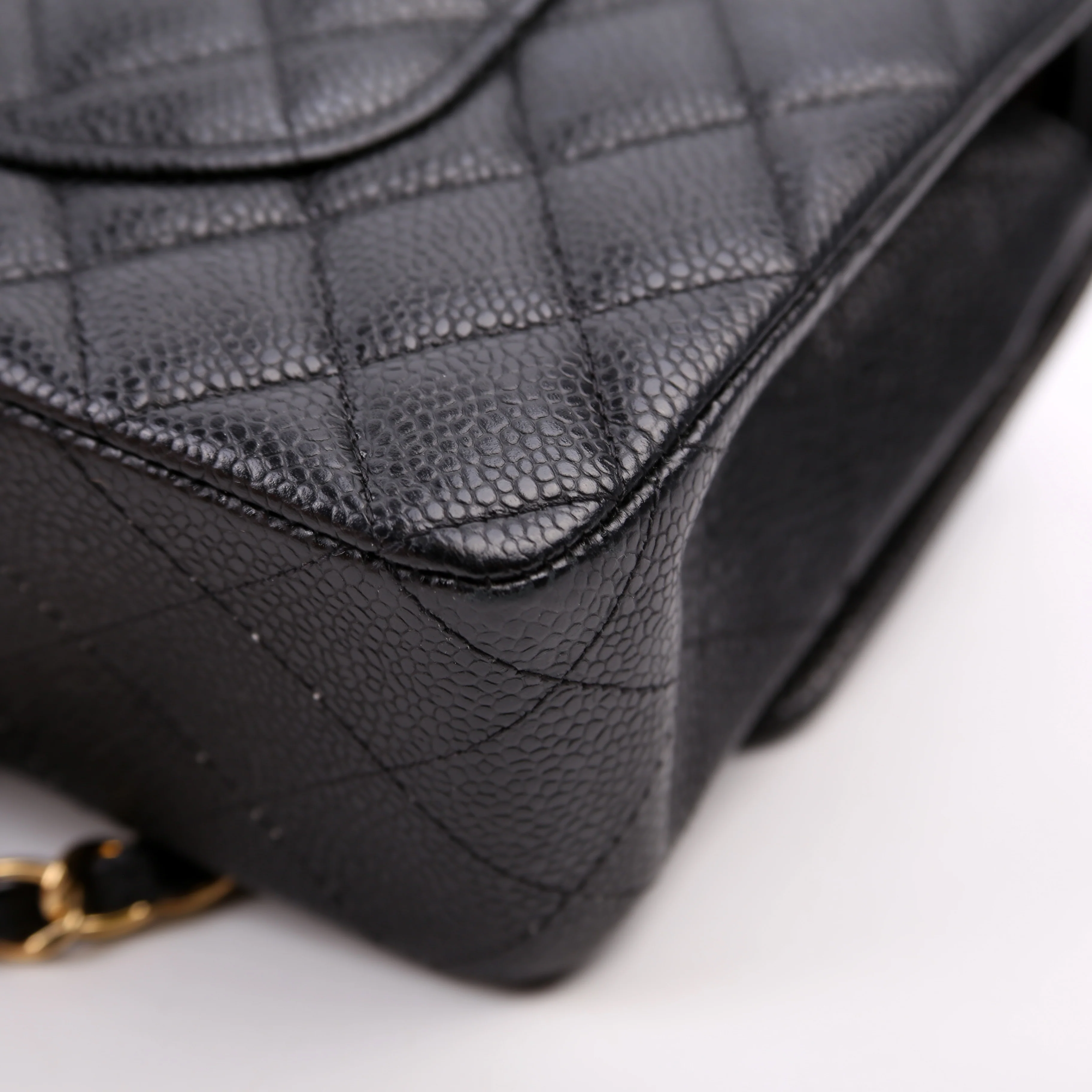 Classic Flap Medium Caviar 29M Black - Image 8
