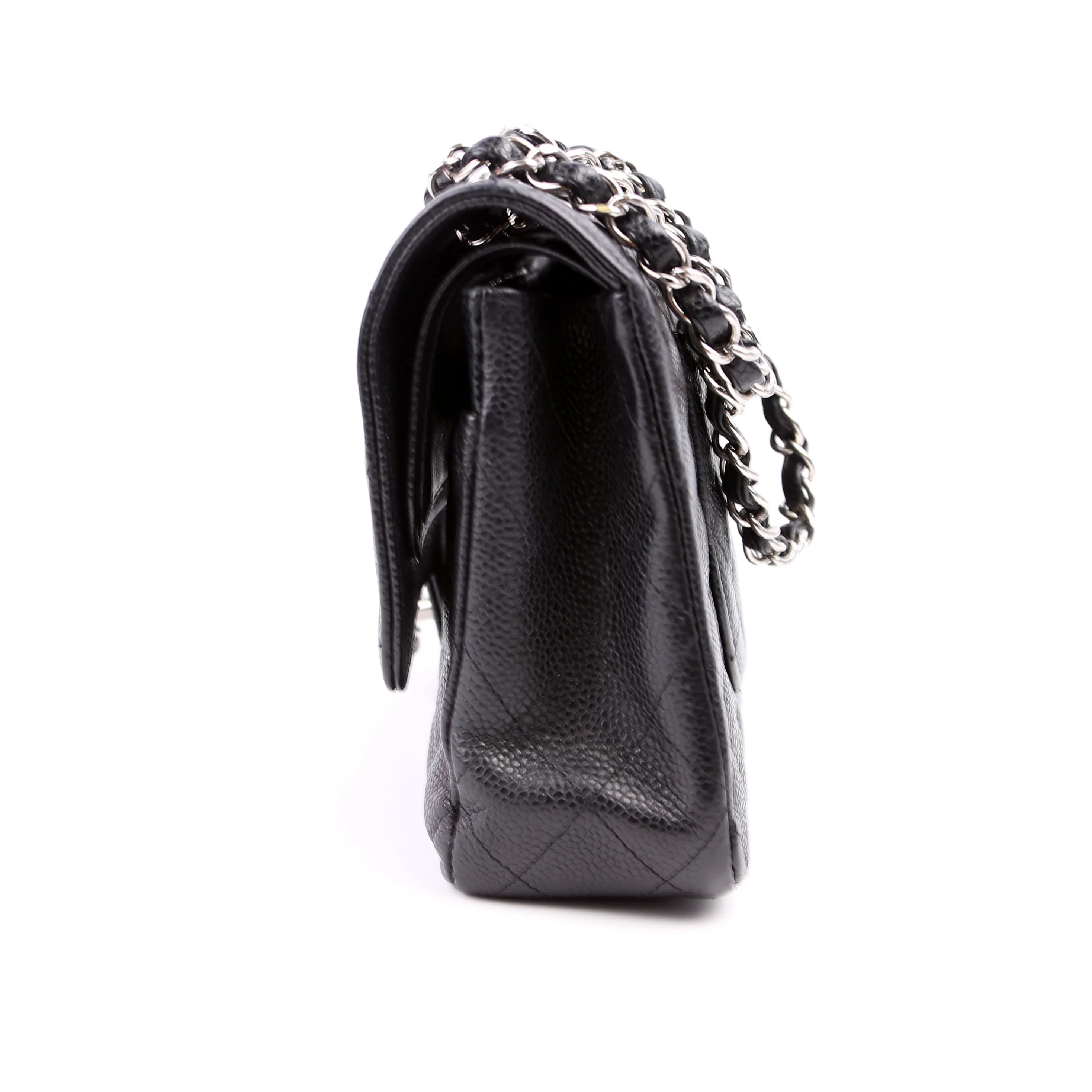 Classic Flap Medium Caviar Black - Image 4