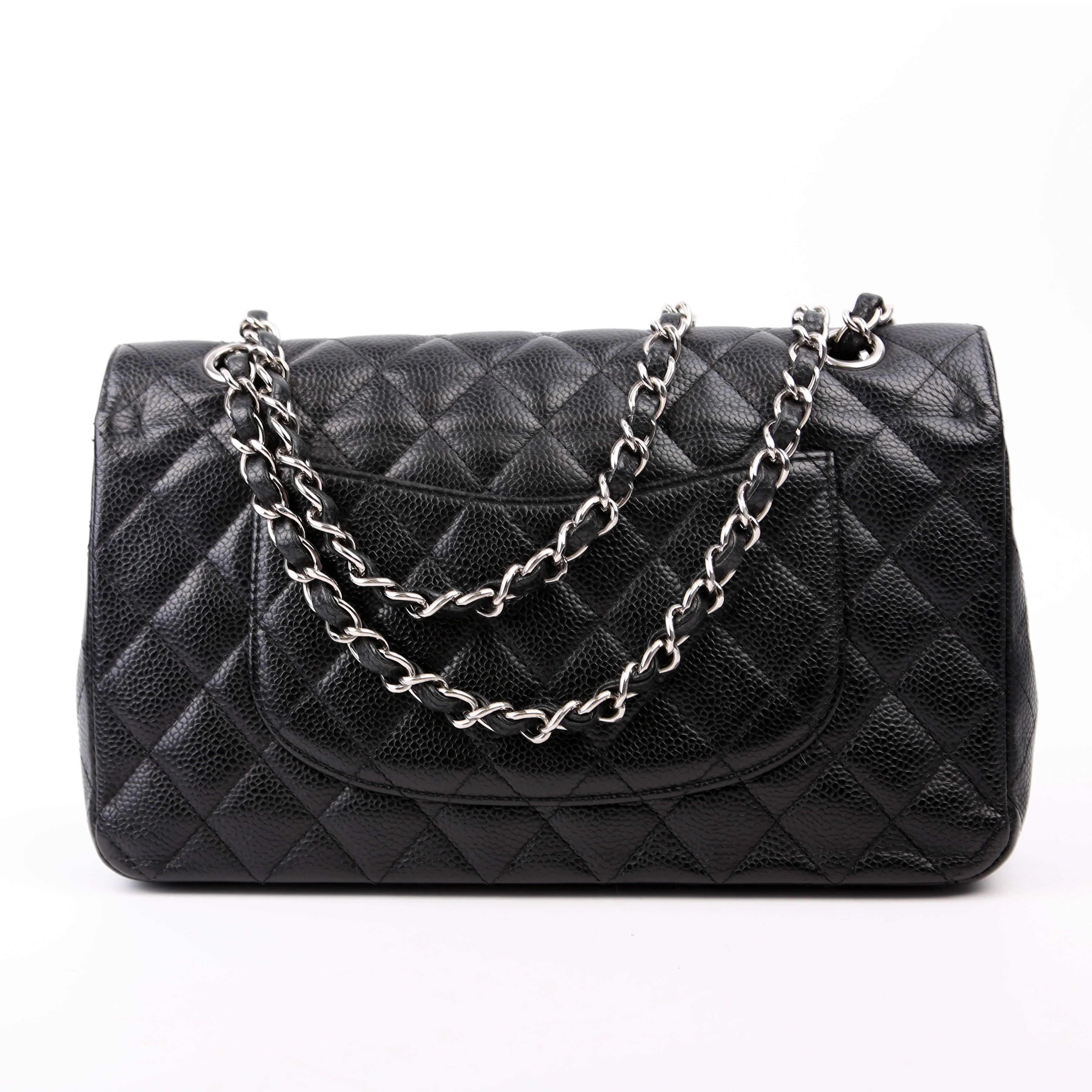 Classic Flap Medium Caviar Black - Image 2