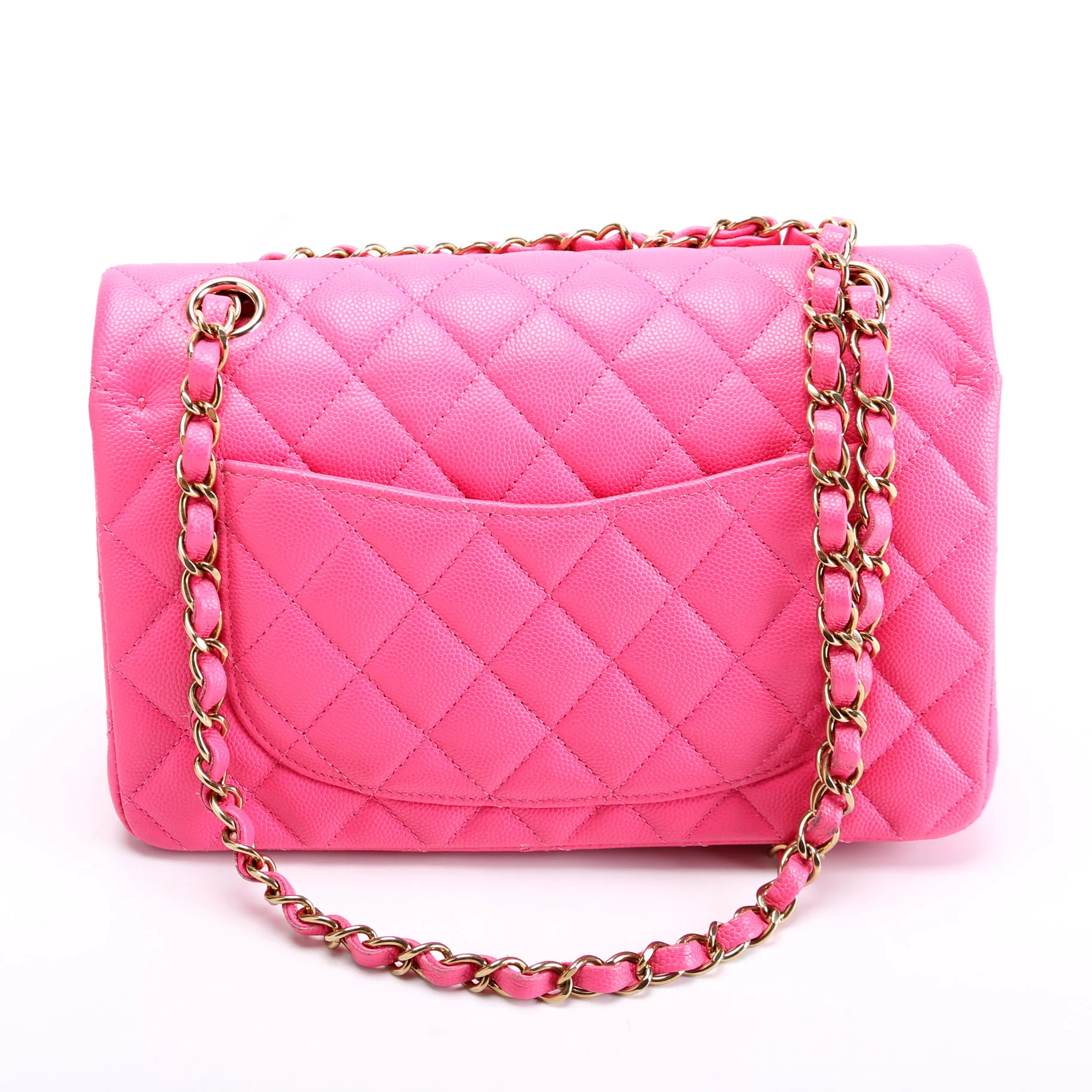 Classic Flap Medium Caviar Pink - Image 3
