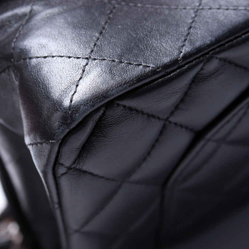 Classic Flap Small Lambskin 25-28M Black - Image 8