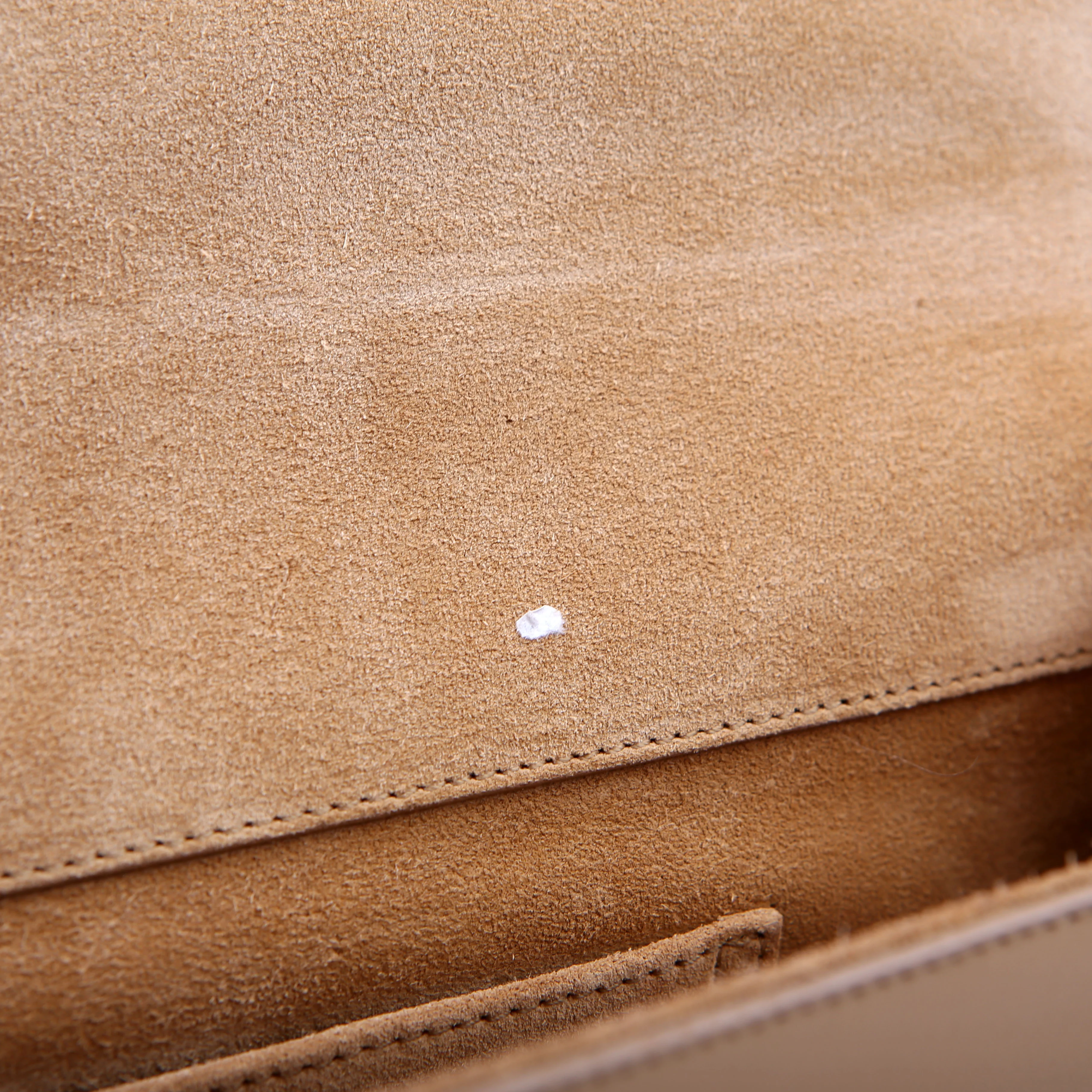 Classic Y Ligne Clutch Smooth Leather Tan - Image 21