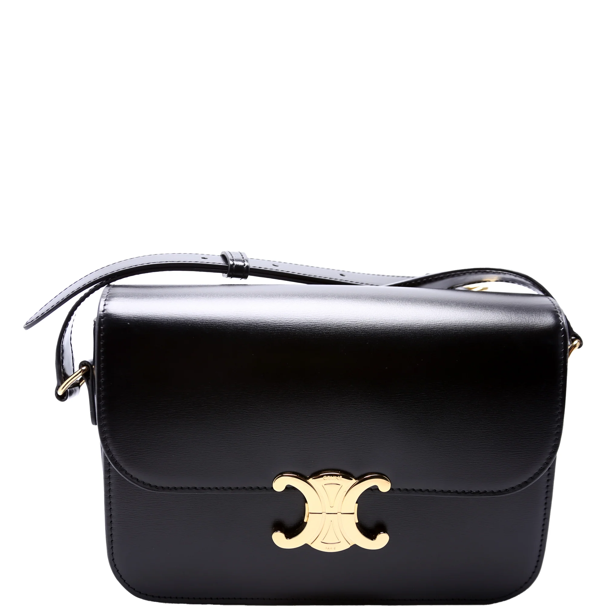 Classique Triomphe Bag Shiny Calfskin