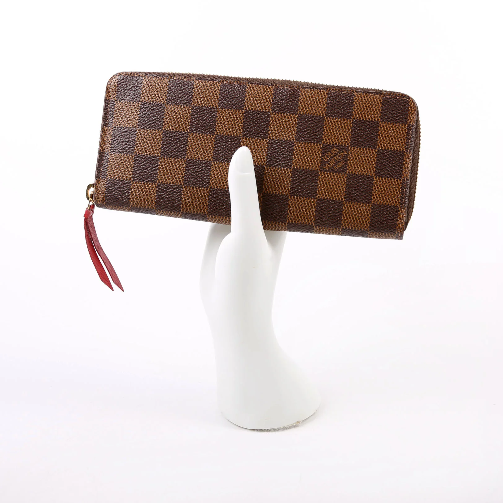 Clemence Waller Damier Ebene Red - Image 12