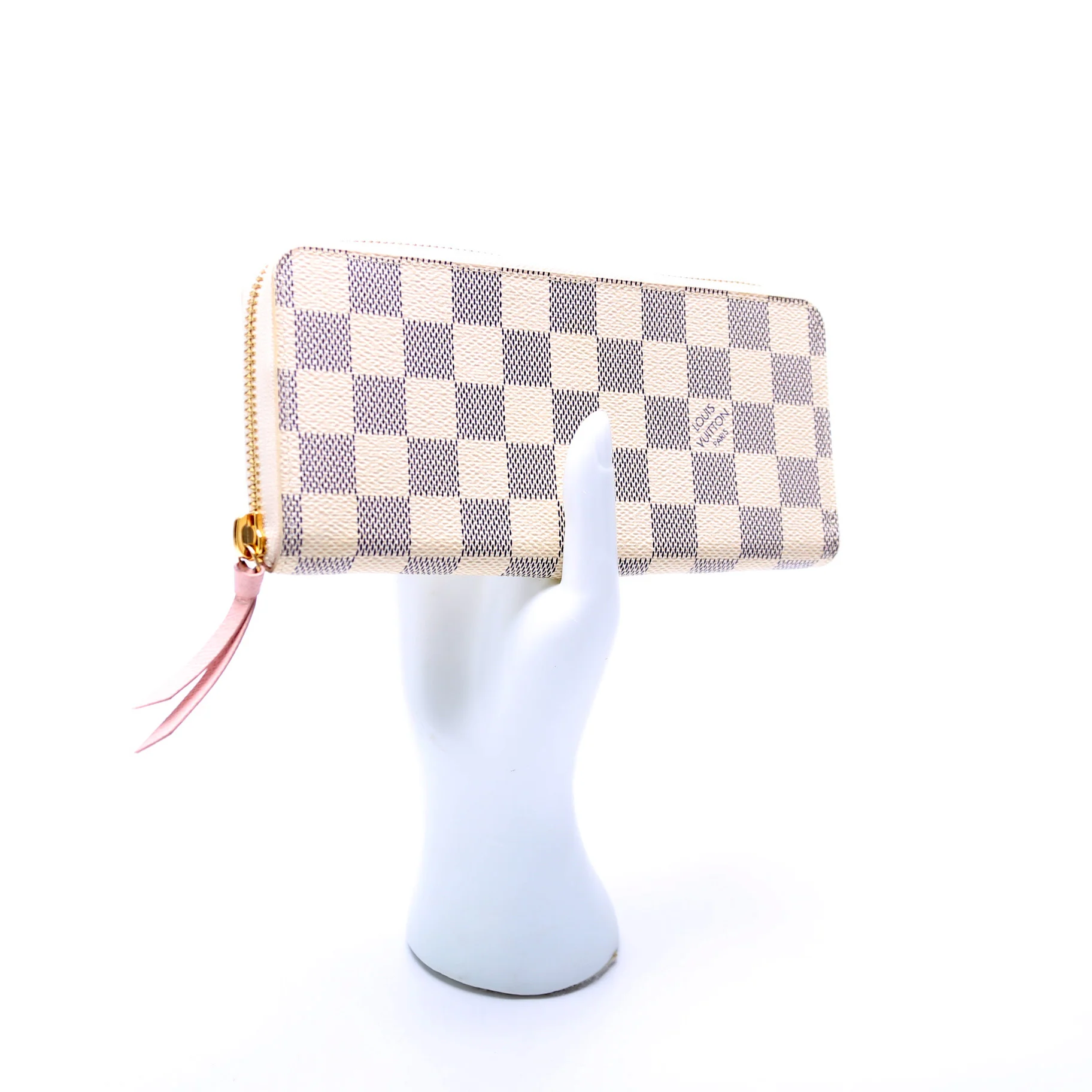 Clemence Wallet Damier Azur - Image 9