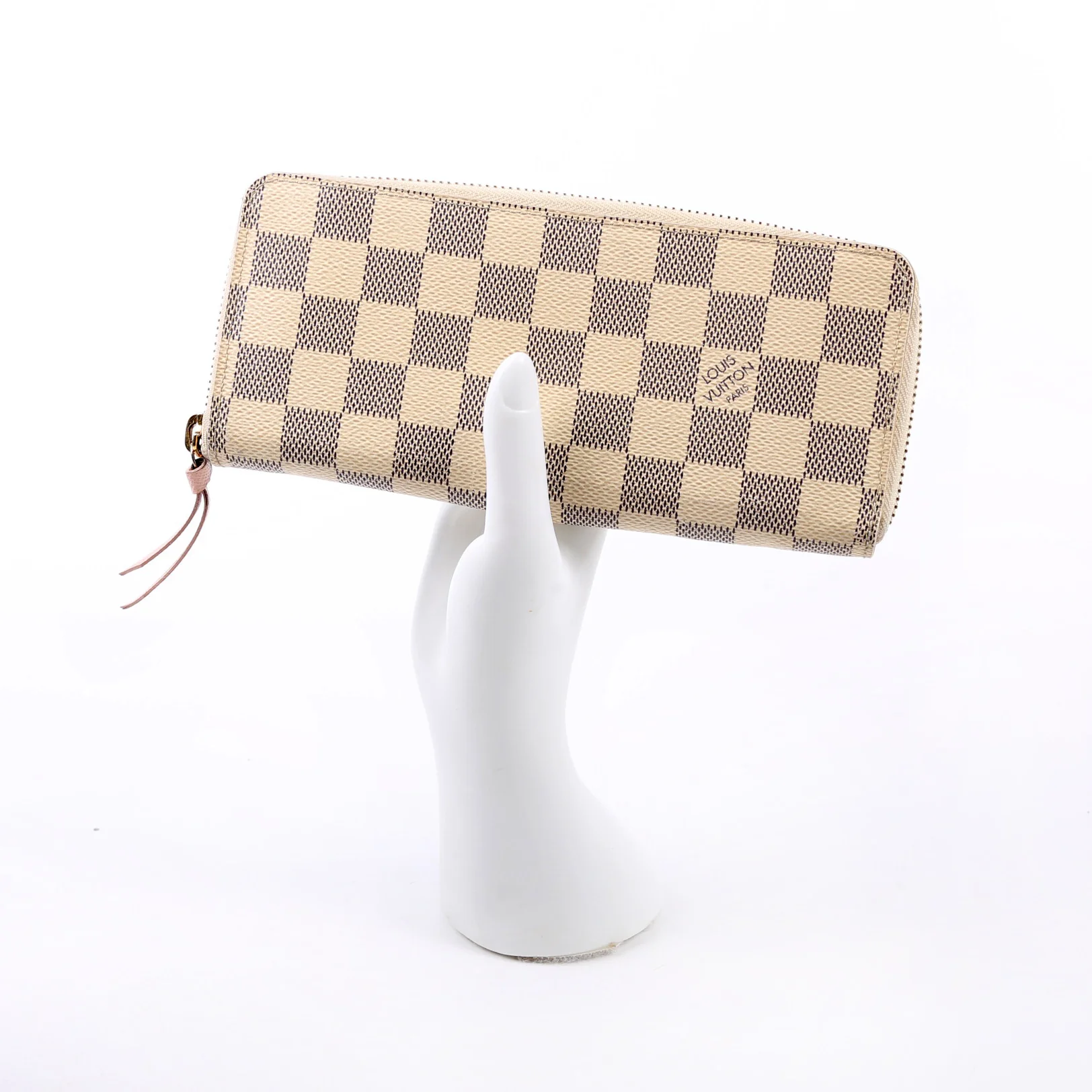 Clemence Wallet Damier Azur - Image 11