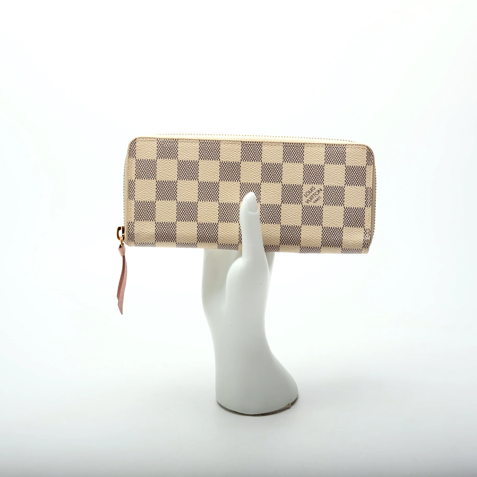 Clemence Wallet Damier Azur - Image 12