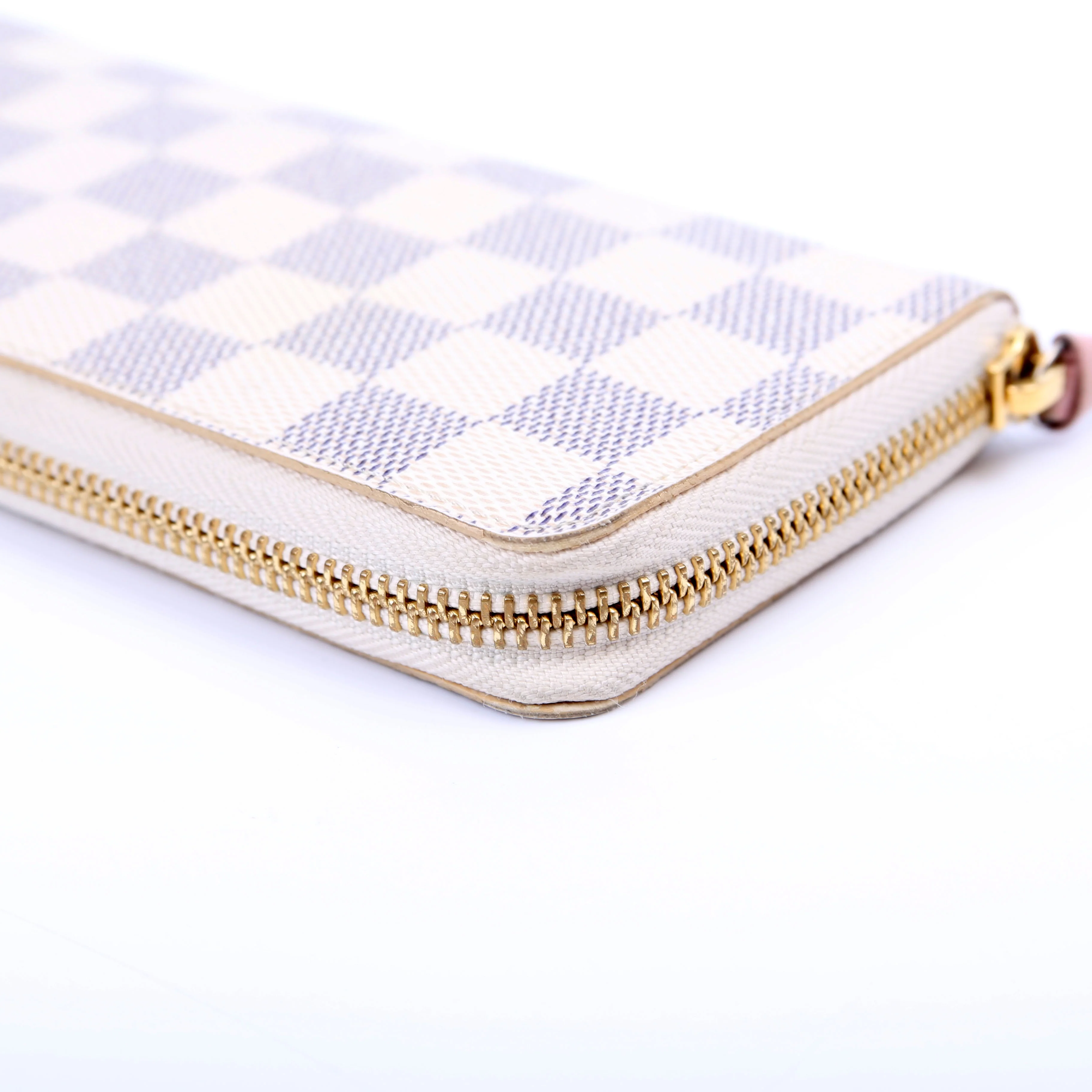 Clemence Wallet Damier Azur Pink - Image 10