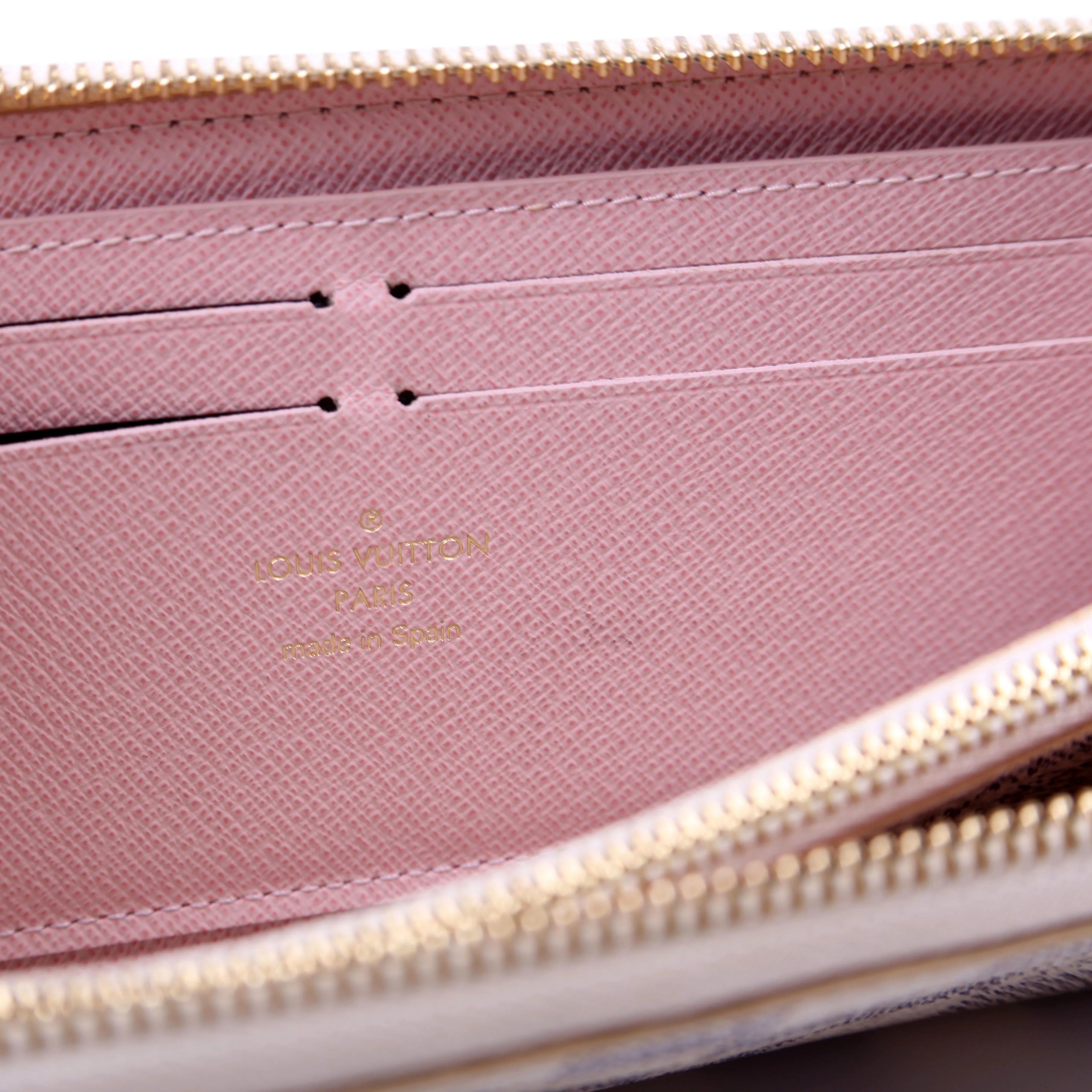Clemence Wallet Damier Azur Pink - Image 14