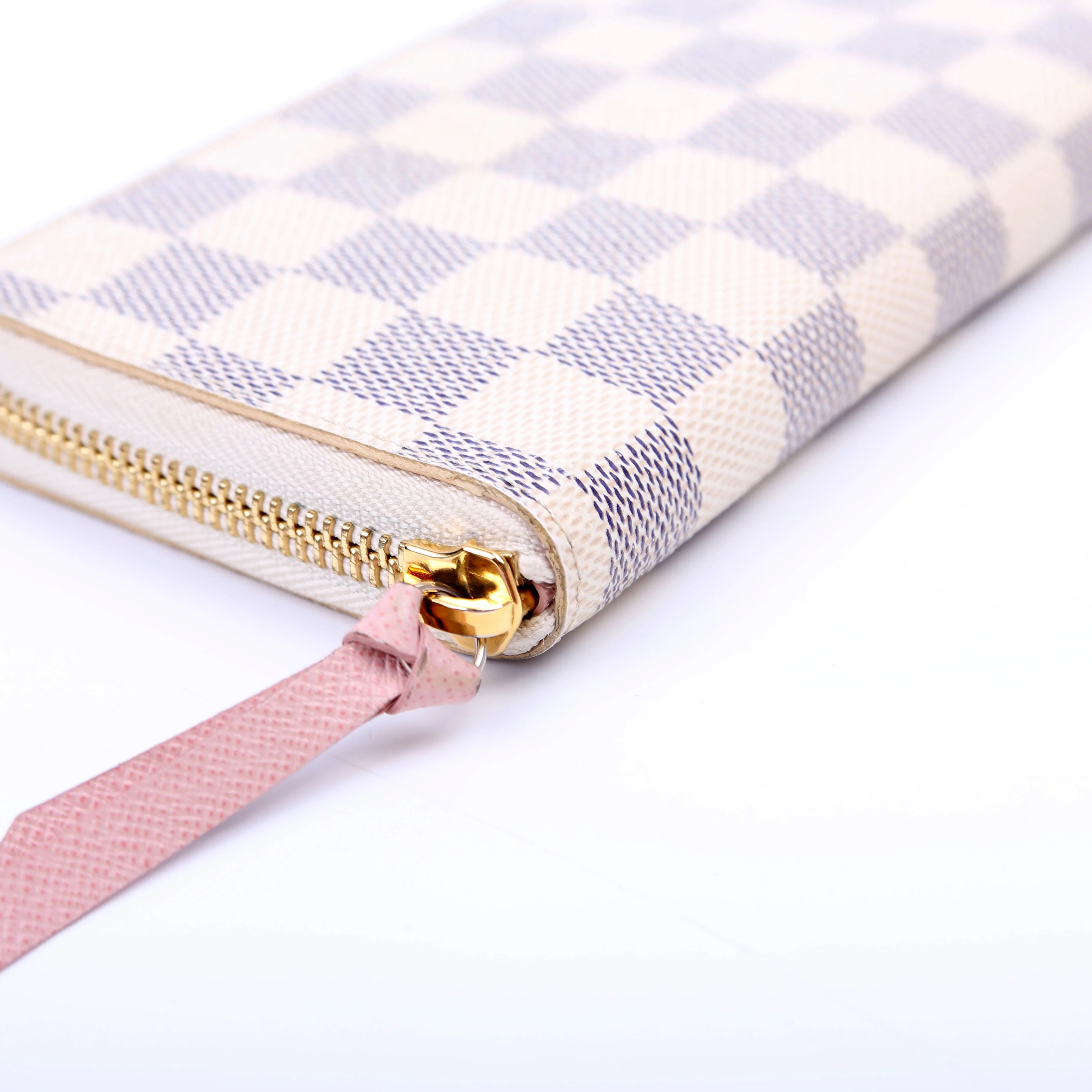 Clemence Wallet Damier Azur Pink - Image 7