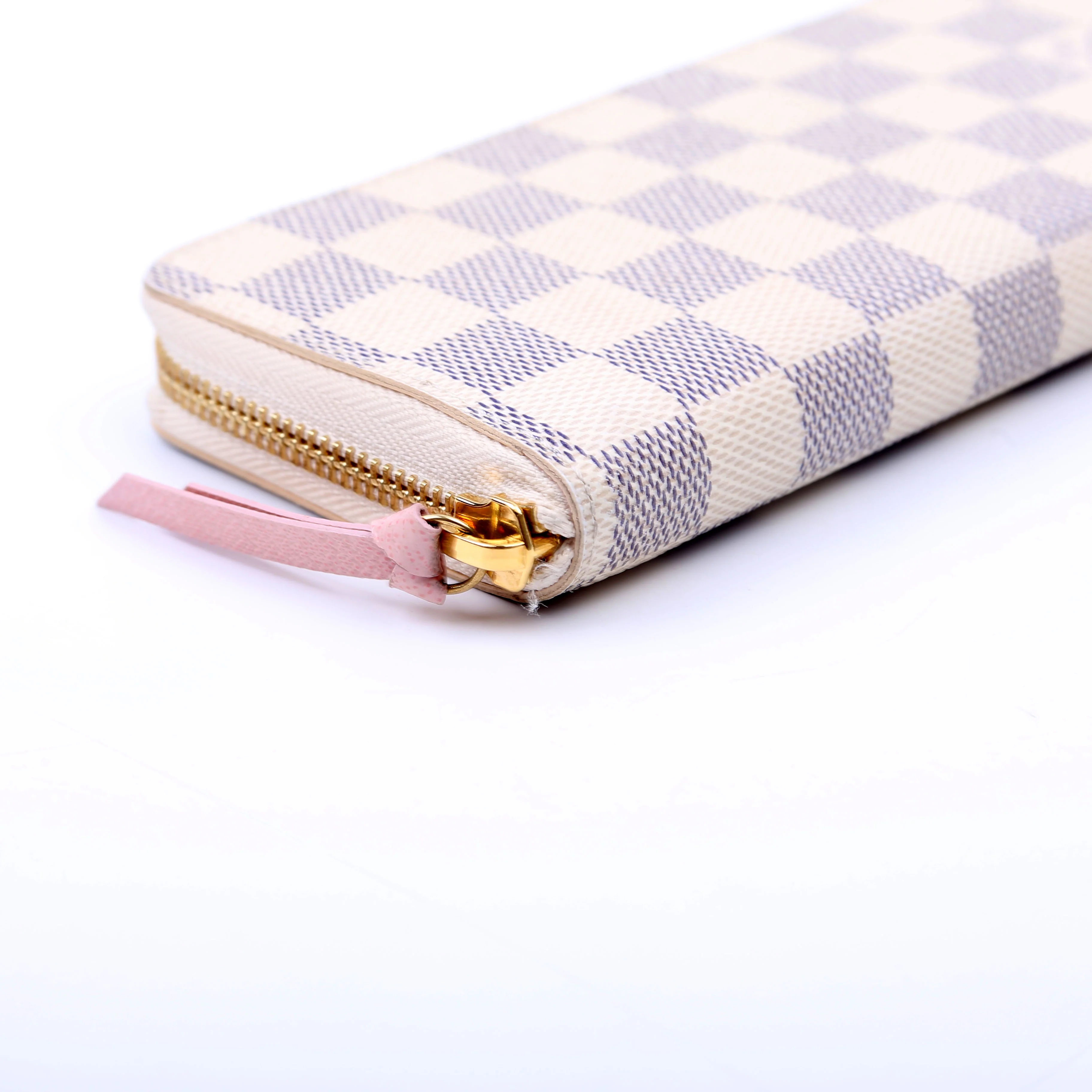Clemence Wallet Damier Azur Pink - Image 6