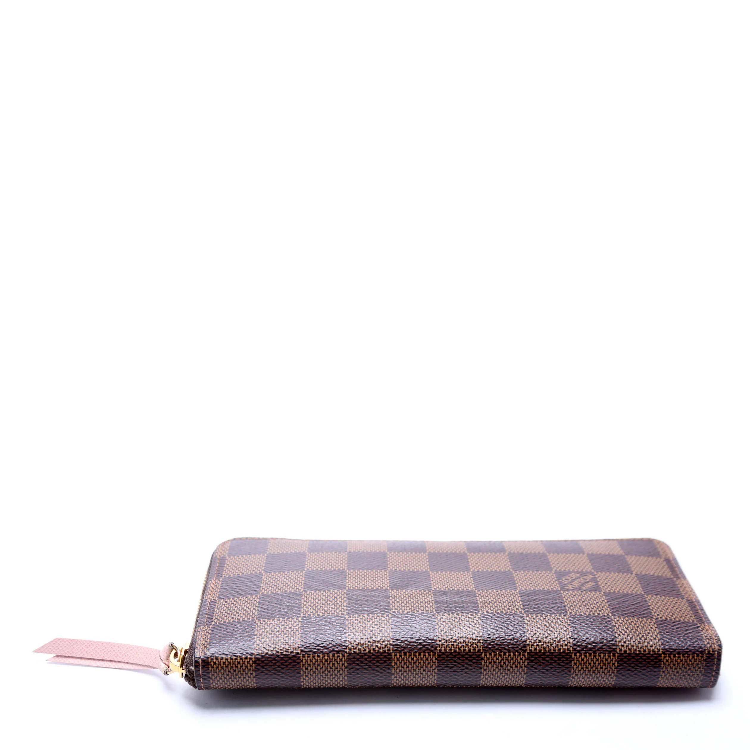 Clemence Wallet Damier Ebene Pink - Image 4